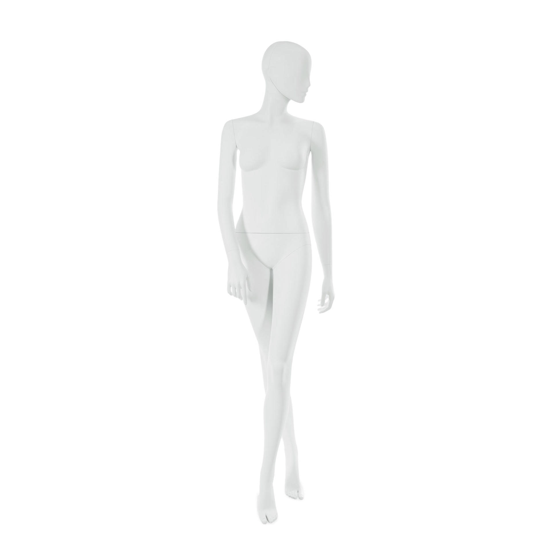 BINK - Maniquí mujer, cabeza abstracta con máscara extraí