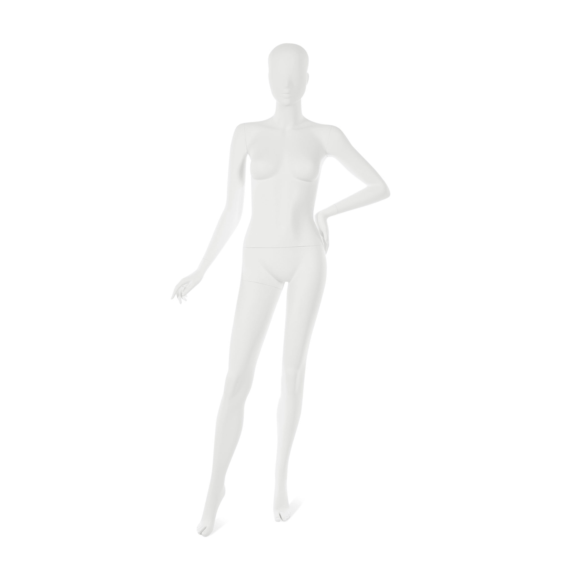 BINK - Maniquí mujer, cabeza abstracta con máscara extraí