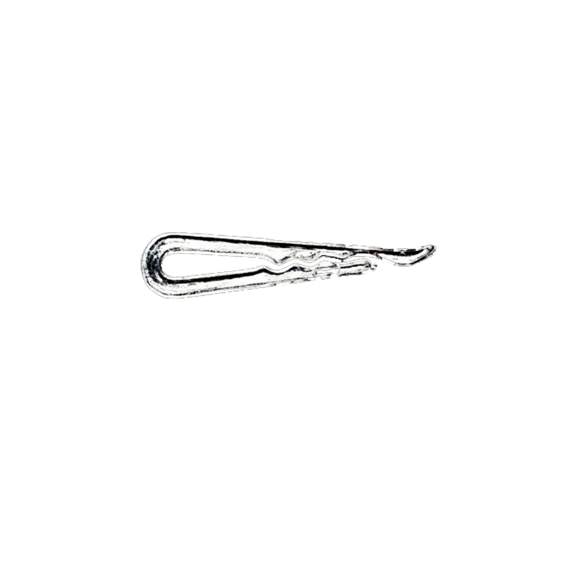BINK - Shirt/tie clamp, transparent - box of 10 000 pcs