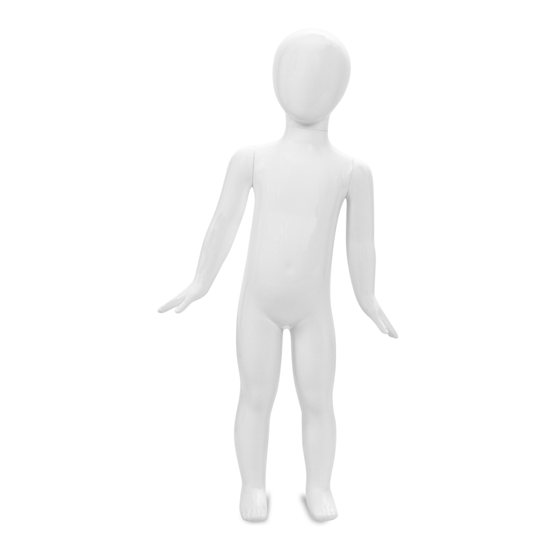 BINK - Maniquí infantil, 1 año, blanco mate, Cosmic