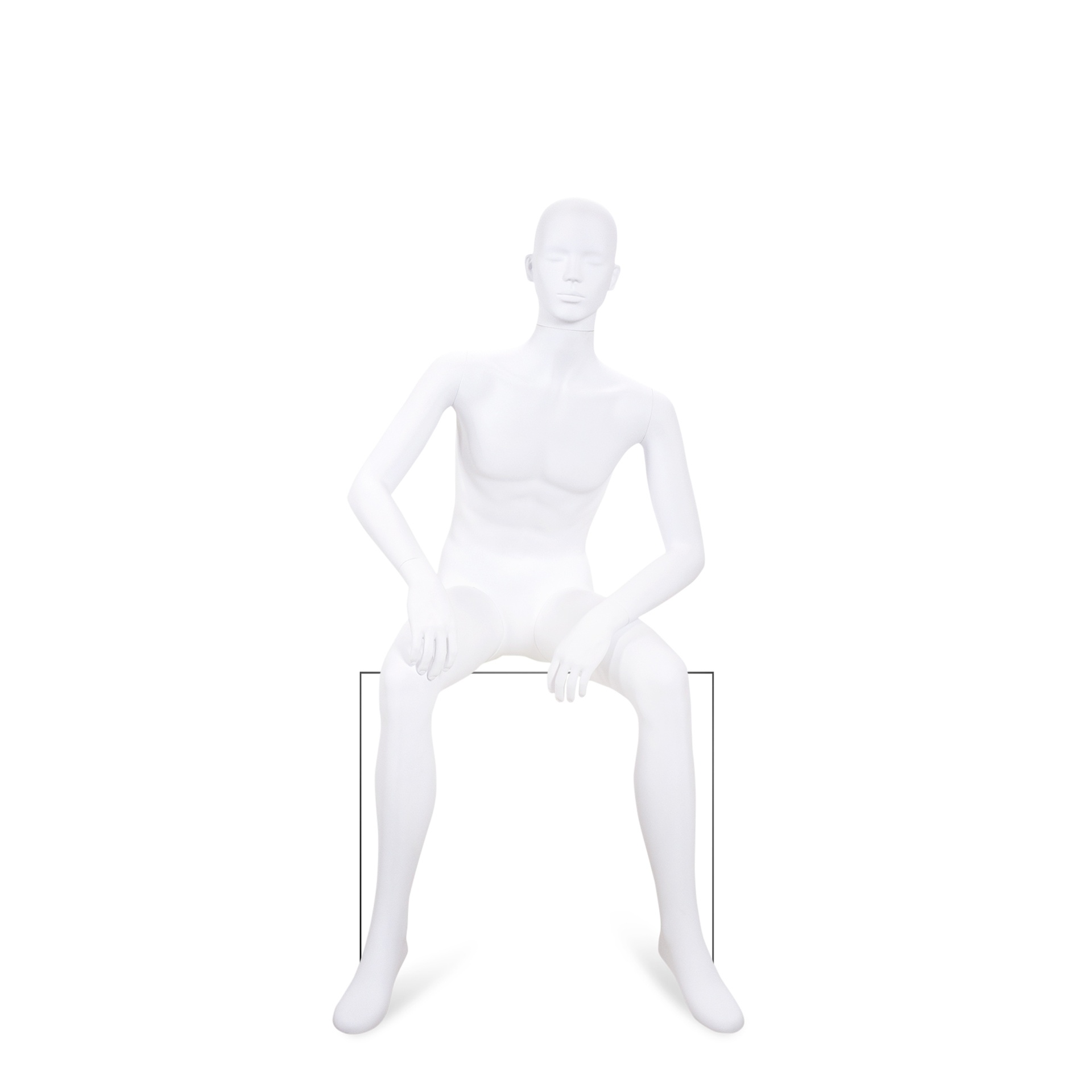 BINK - Maniquí de hombre, blanco mate, Cosmic