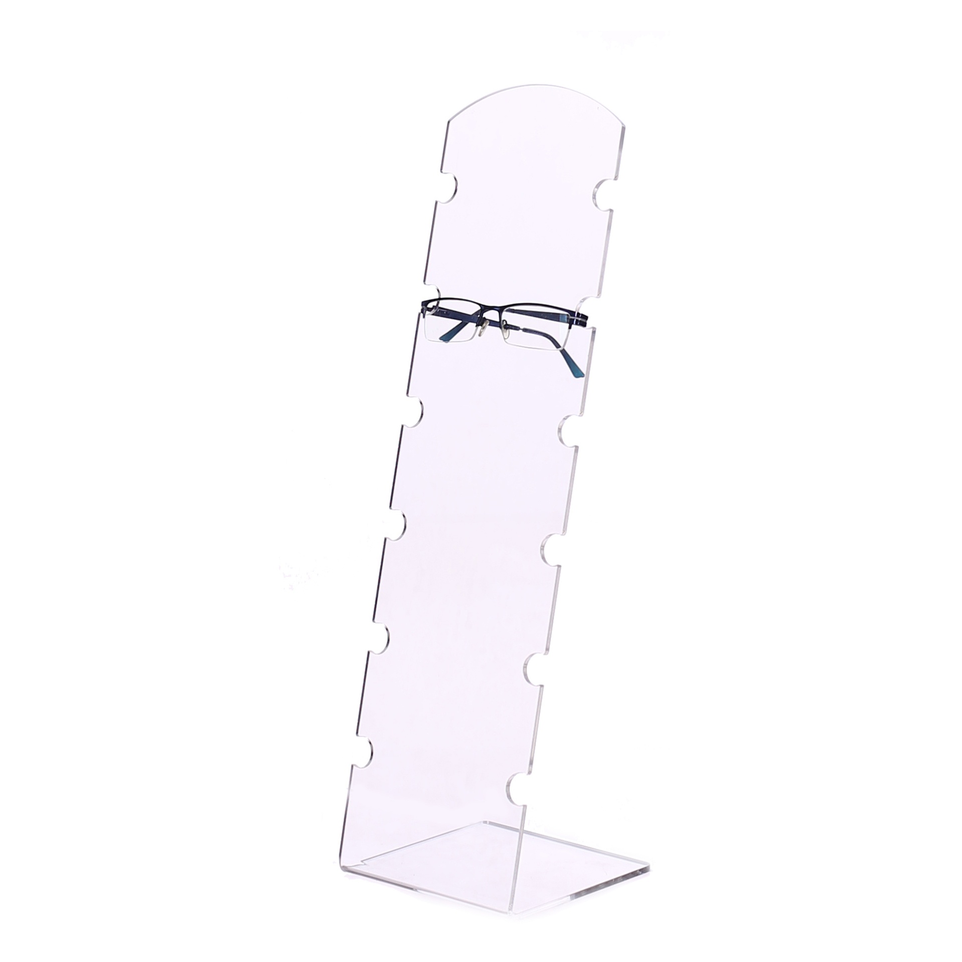 BINK - Brillendisplay, hoogte 52 cm, plexi, transparant