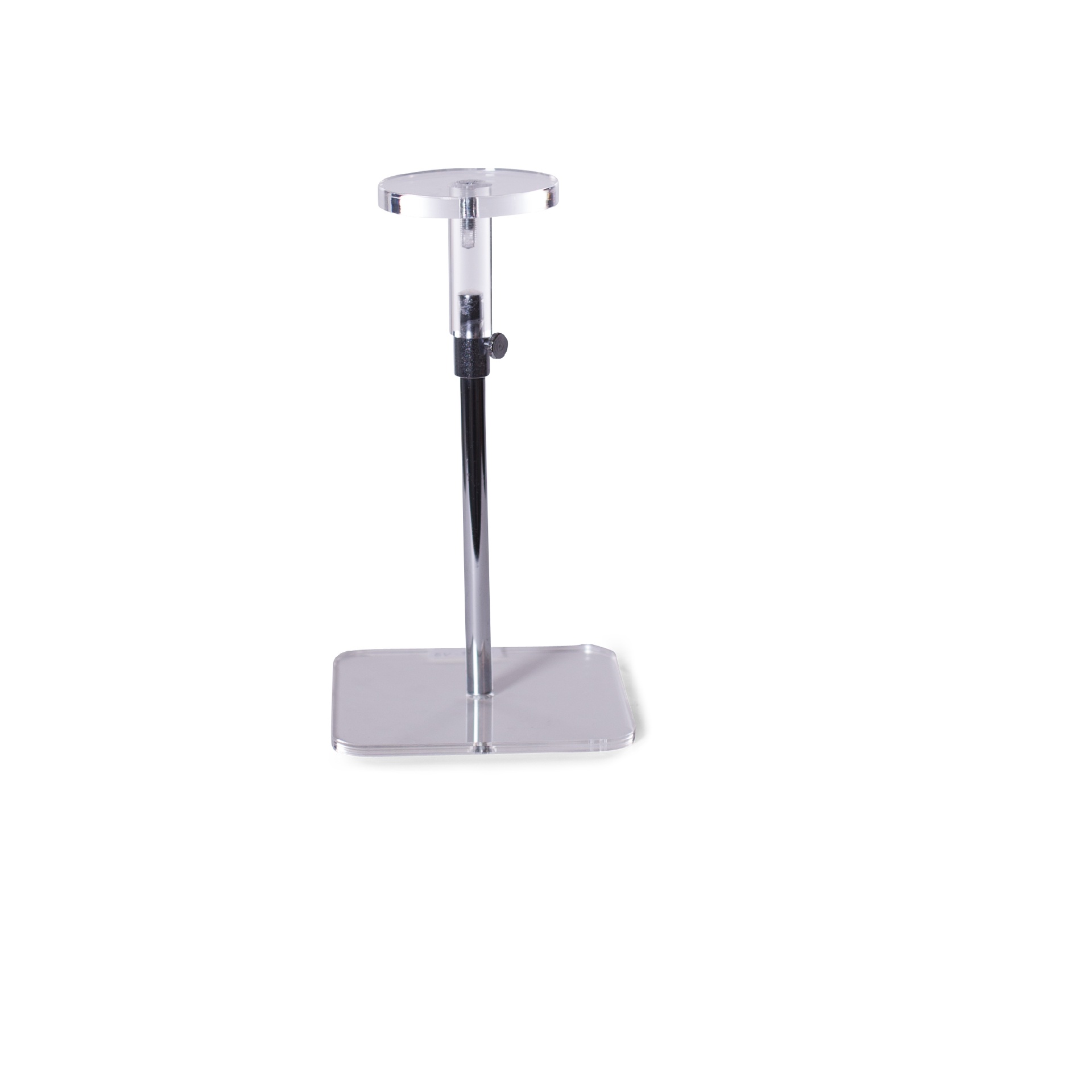 BINK - Hoedendisplay, hoogte 20-32 cm, plexi transparant