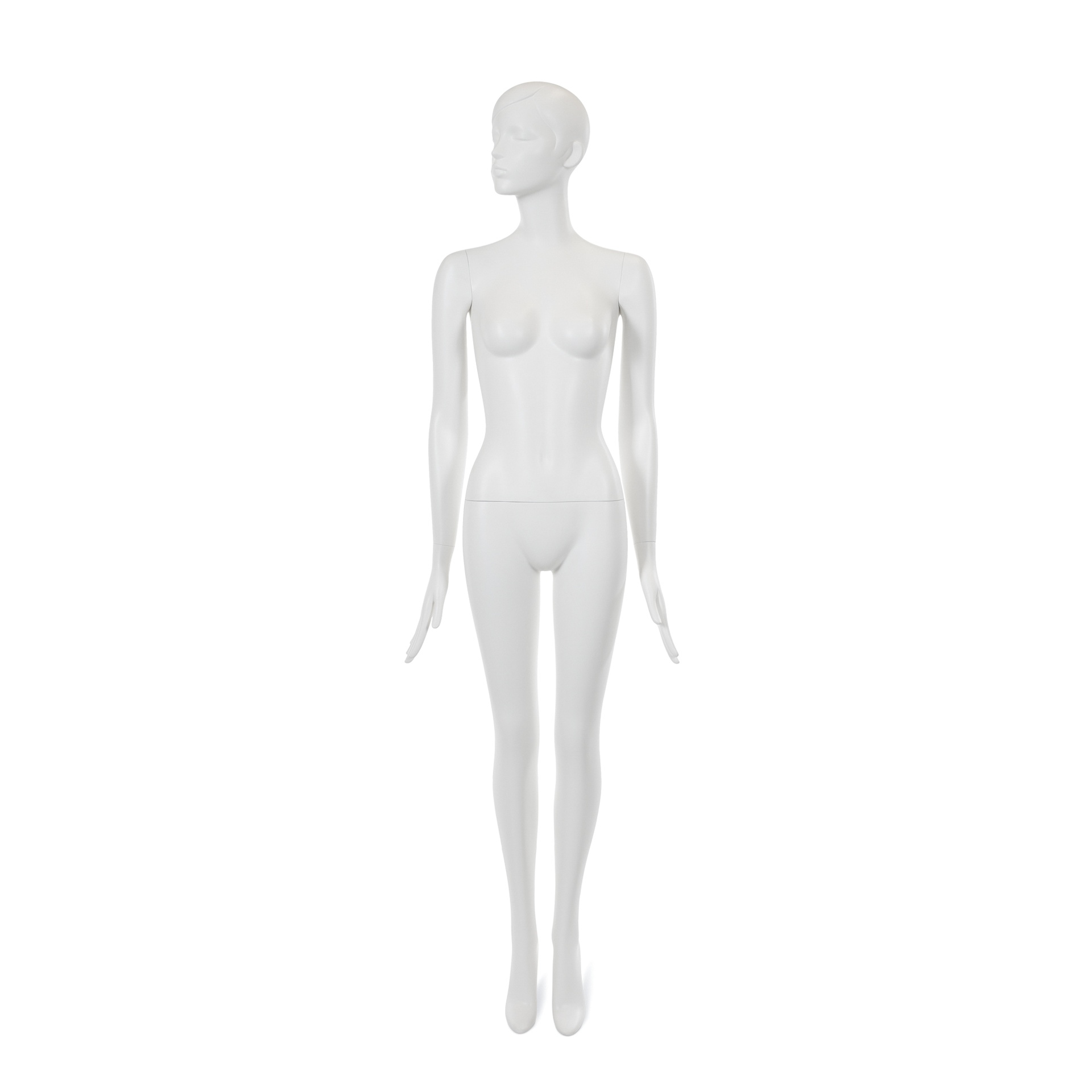 BINK - Maniquí femenino abstracto, Fame, ral 9010 blanco 