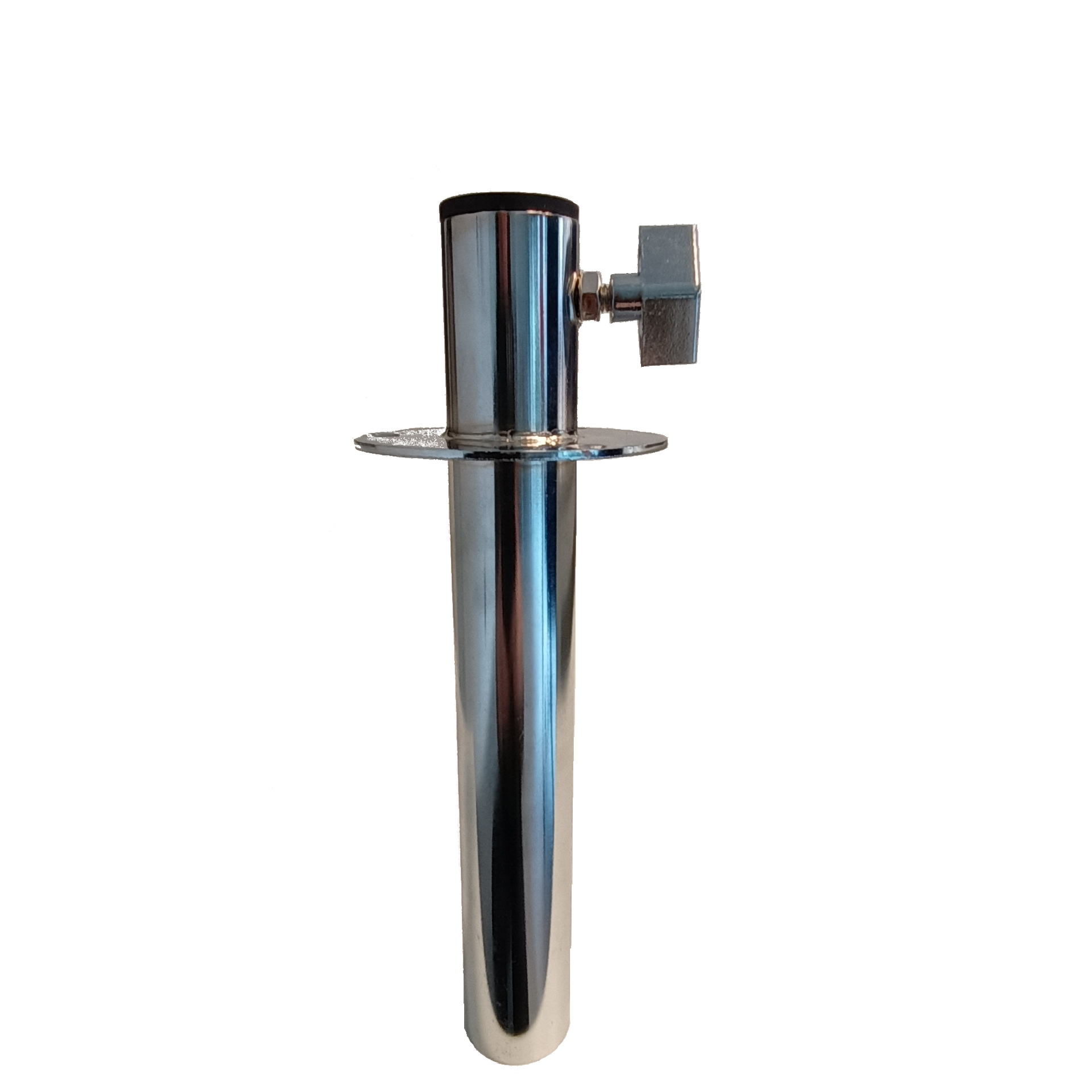 Torso flange tube dia 22 mm, chrome steel
