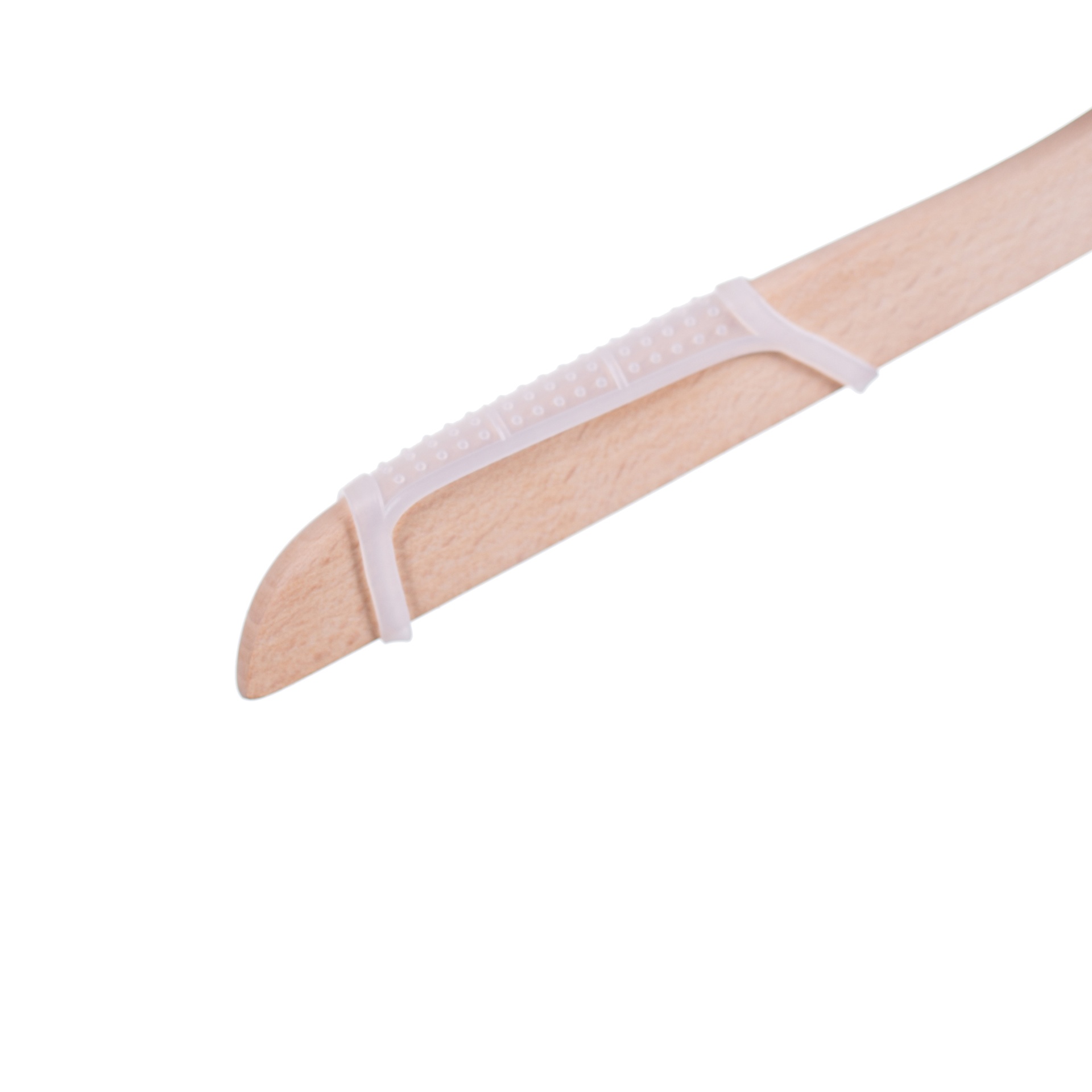 BINK - Bandes antidérapantes en silicone pour cintre, blanches, sachet de 50 paires (100 pièces)