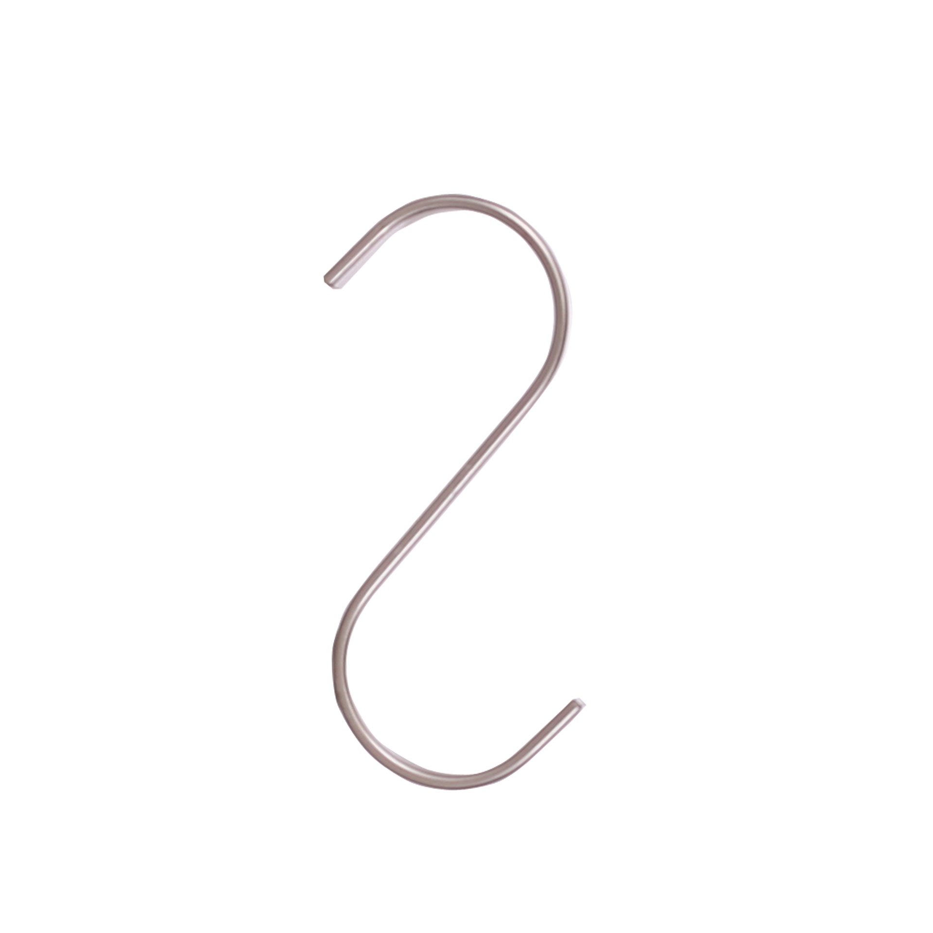 BINK - Metal Jeans hook, flat shape, nickel - box of 30 pcs