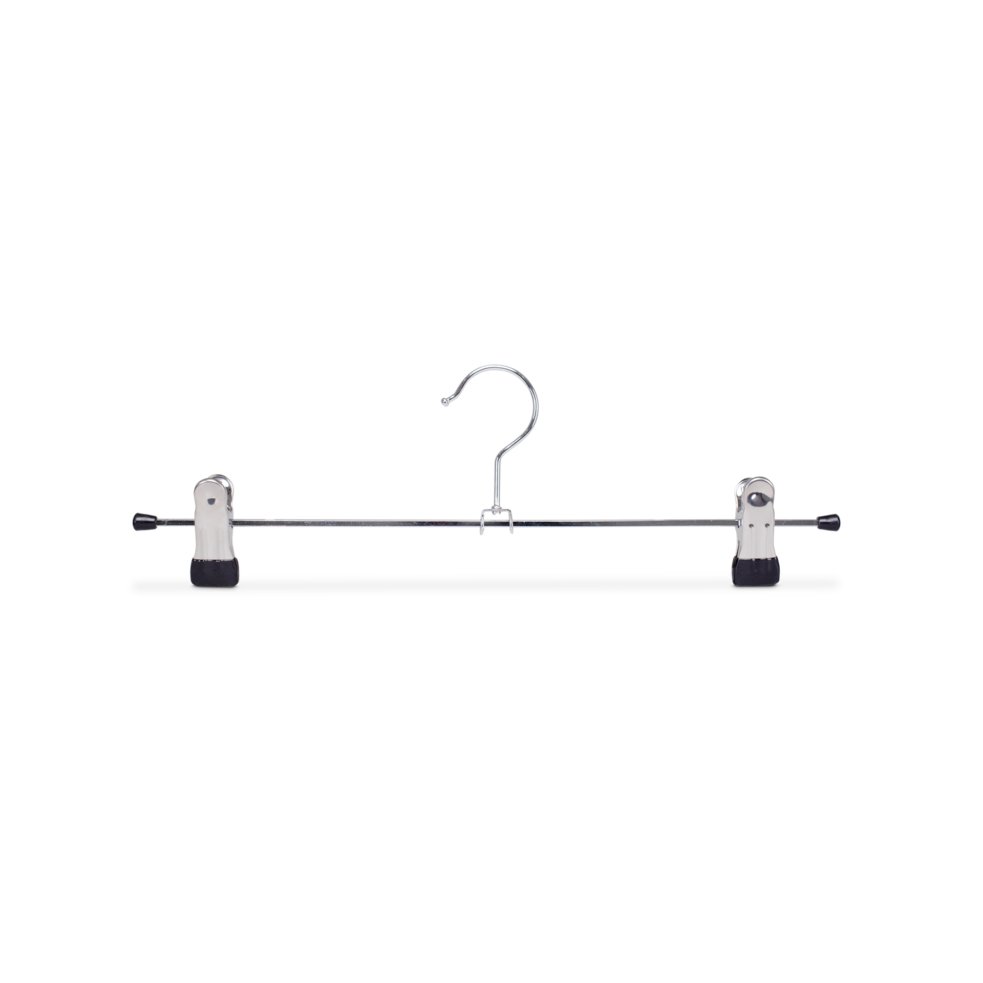 BINK - Porte-pantalon avec 2 pinces, 35 cm, chromé - boîte de 50 pièces