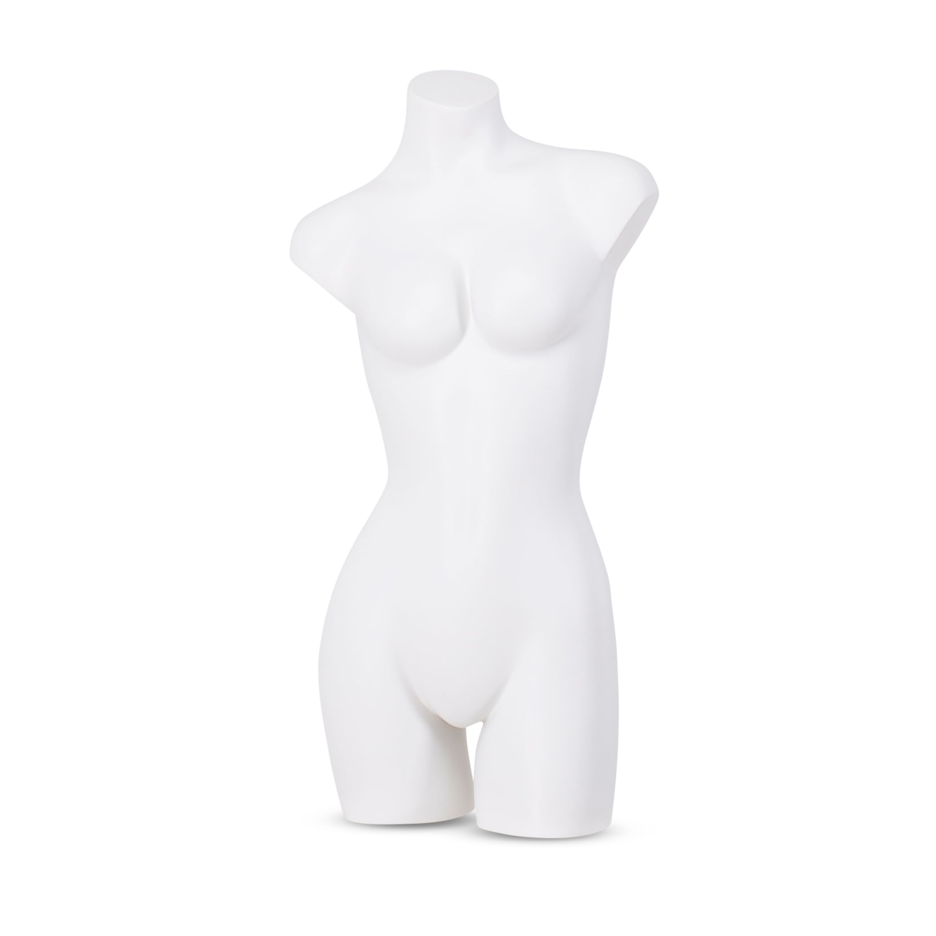 BINK - Busto femenino, flexión de copa B, sensual, blanco