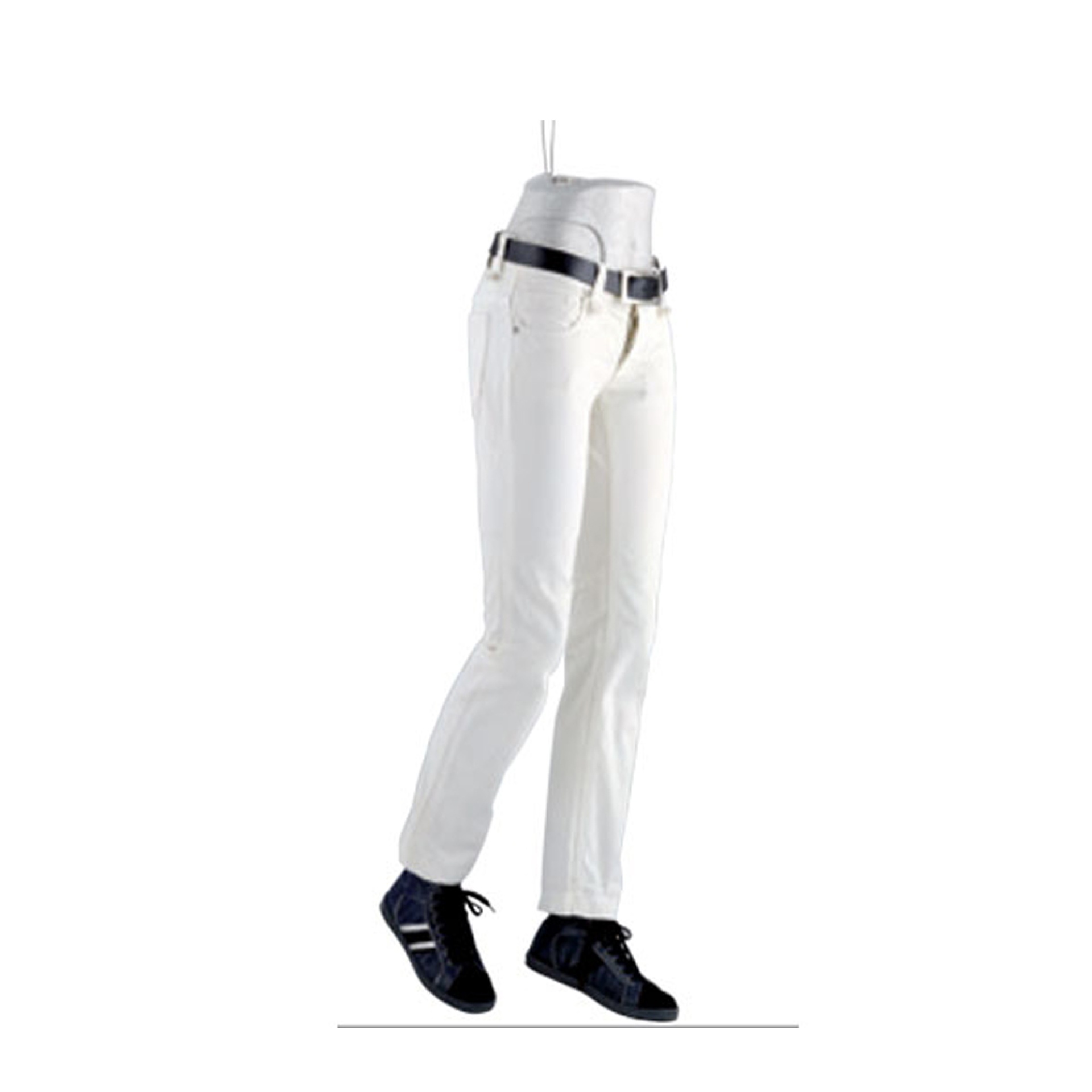 BINK - Movable leg display, women, gray, including metal hanging loop