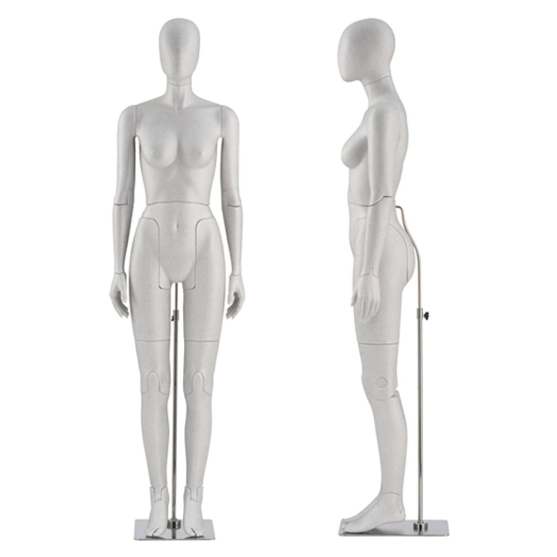 BINK - Femenino flexible maniquí, gris espuma EPP