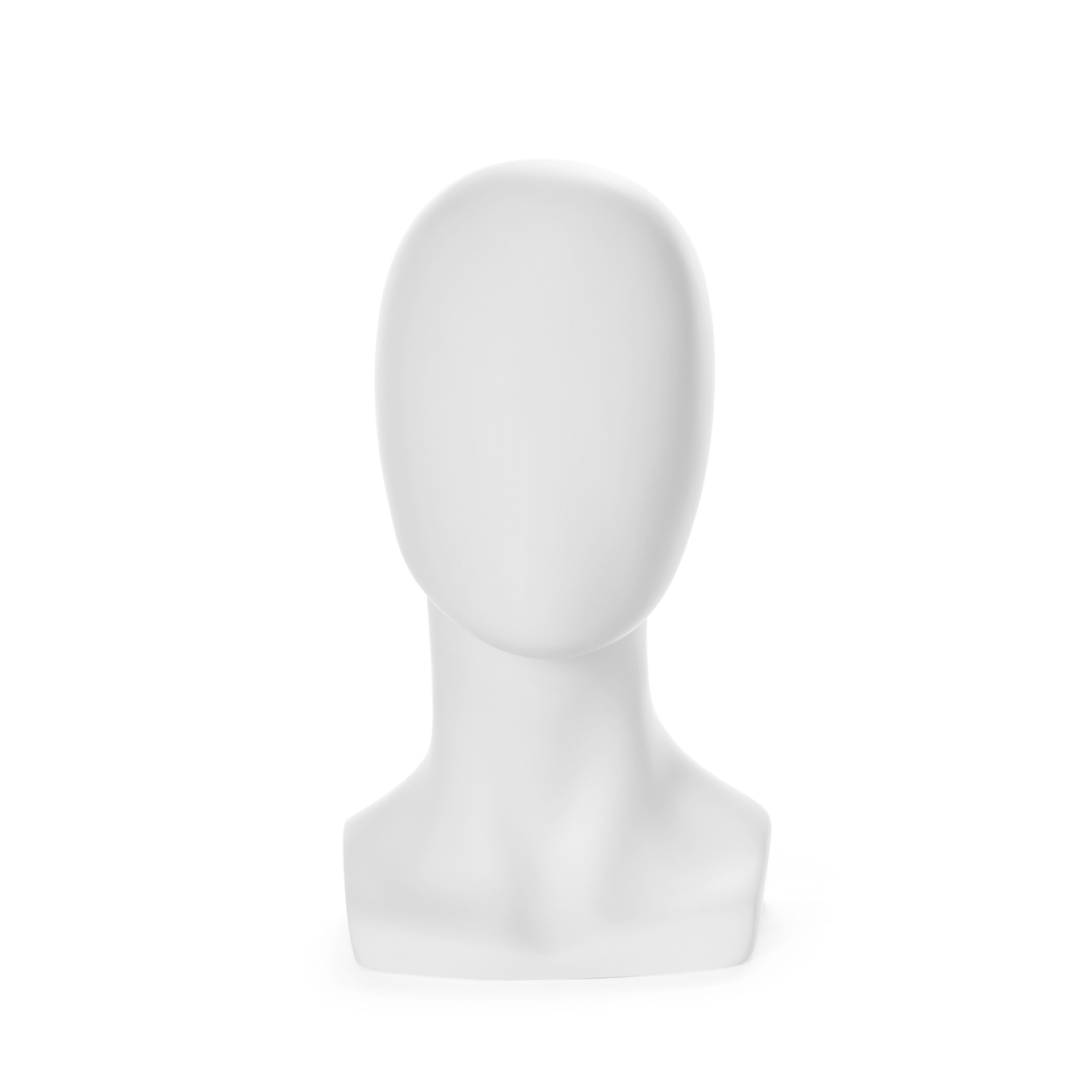BINK - Abstraktem Damenkopf, FRP Polyester, weiβ matt