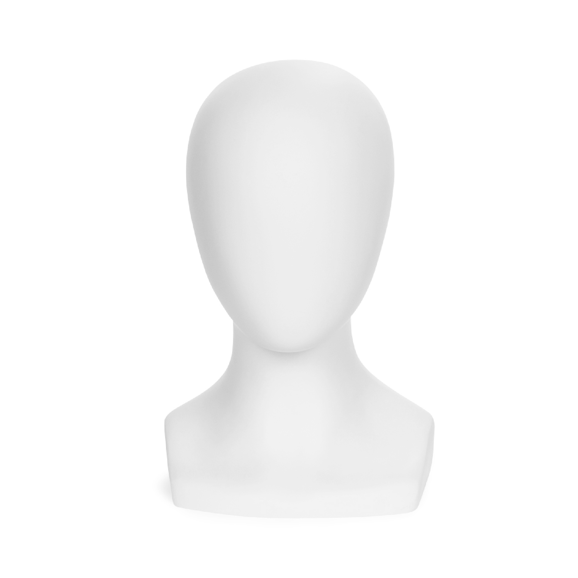 BINK - Abstraktem Kinderkopf, FRP Polyester, weiβ matt