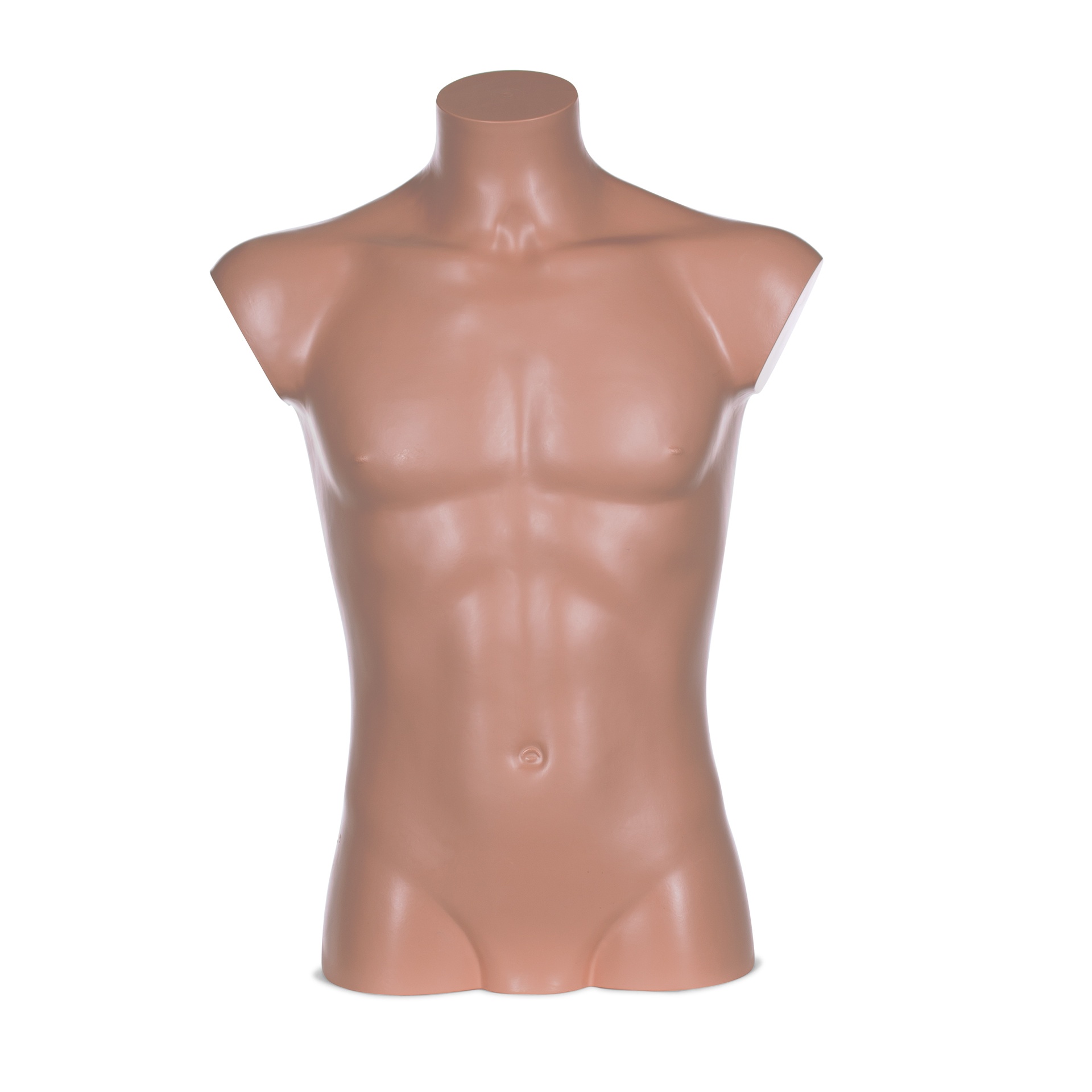 BINK - Buste homme en plastique, plastique recyclable couleur peau, pose 2005UCE_SK