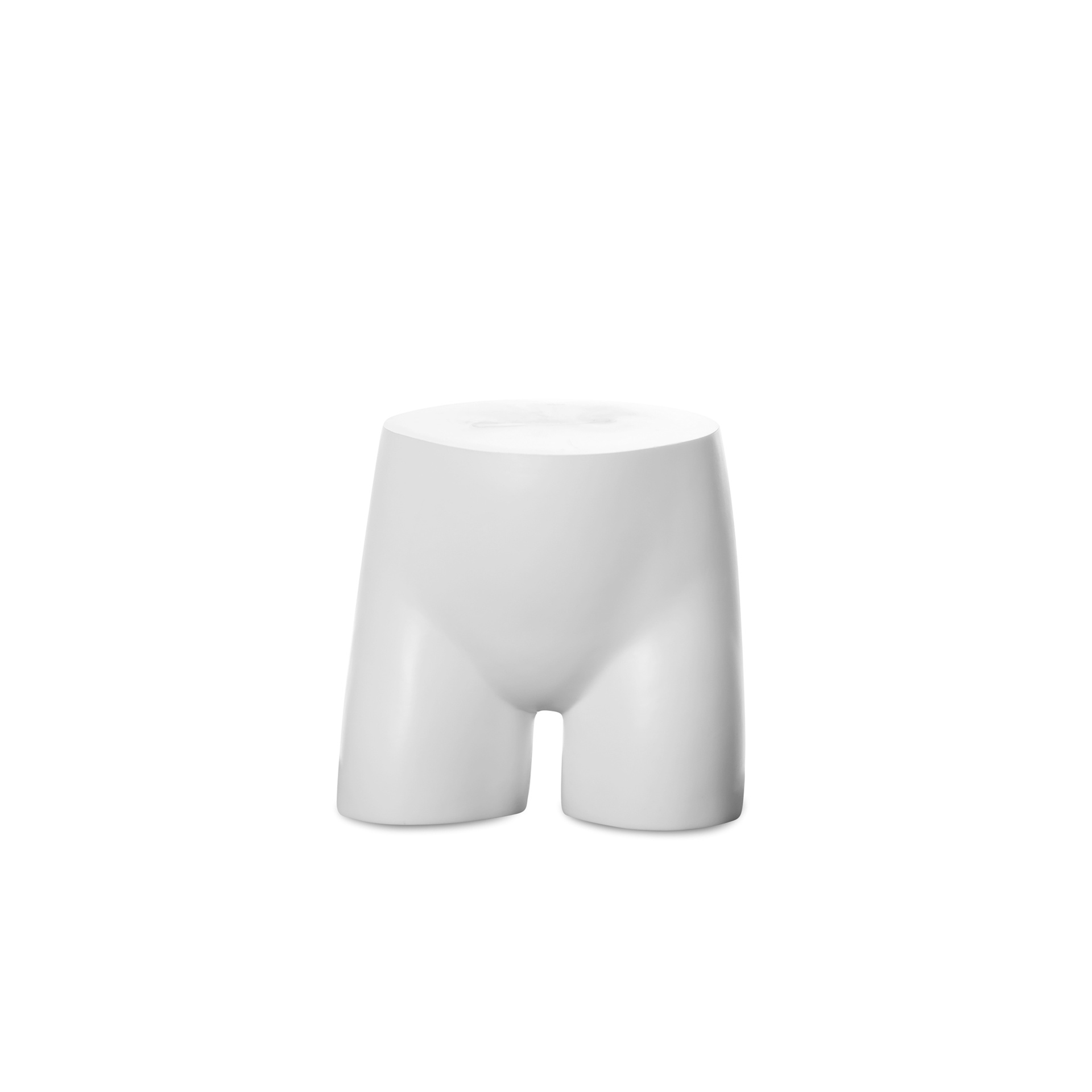 BINK - Fessier enfant en plastique, plastique recyclable blanc, pose 2020B_WH