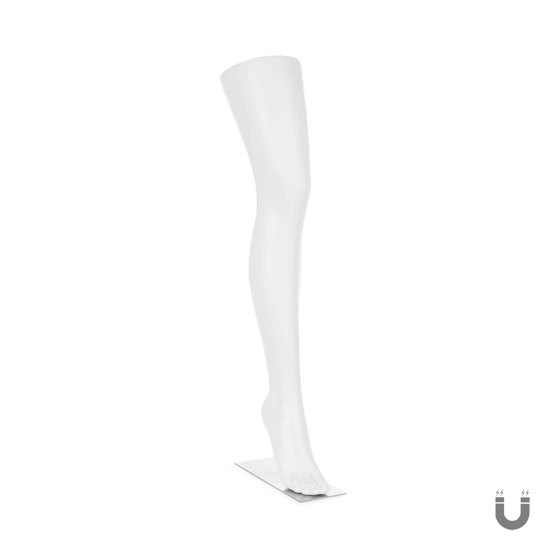 BINK - Female leg, high model, magnetic, white