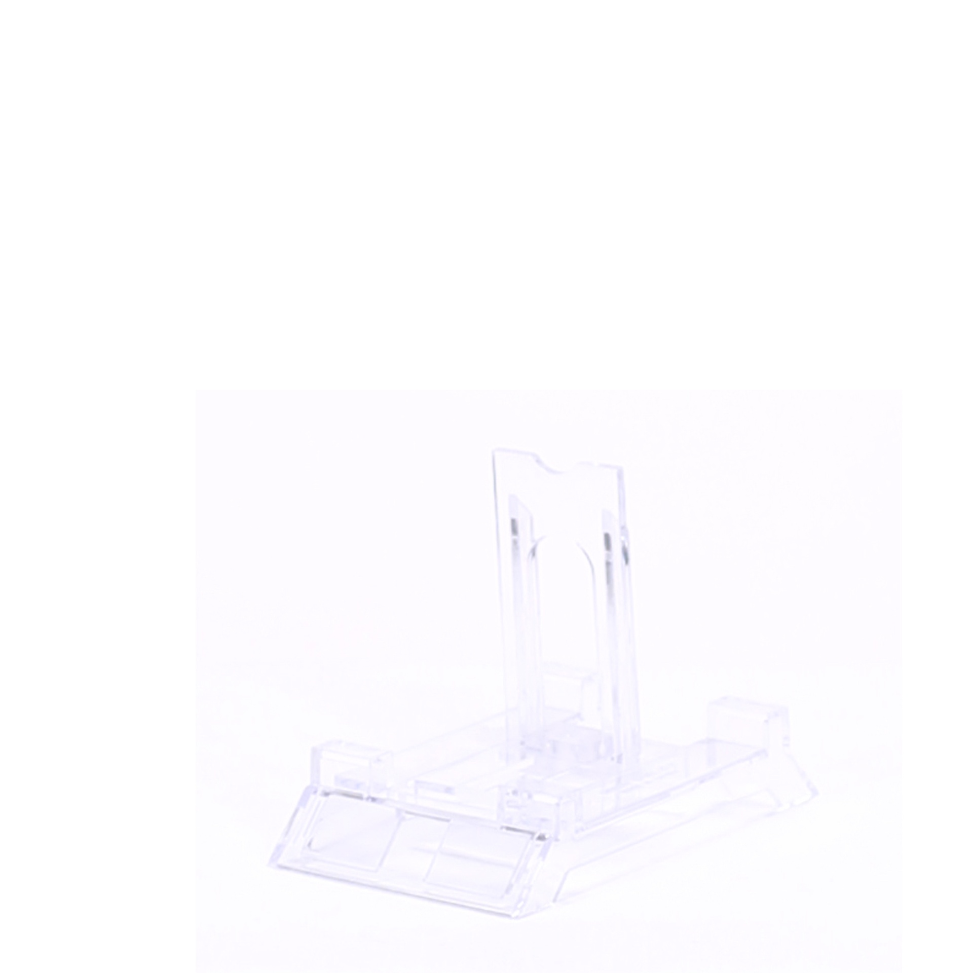 Standard réglable, acrylique transparent