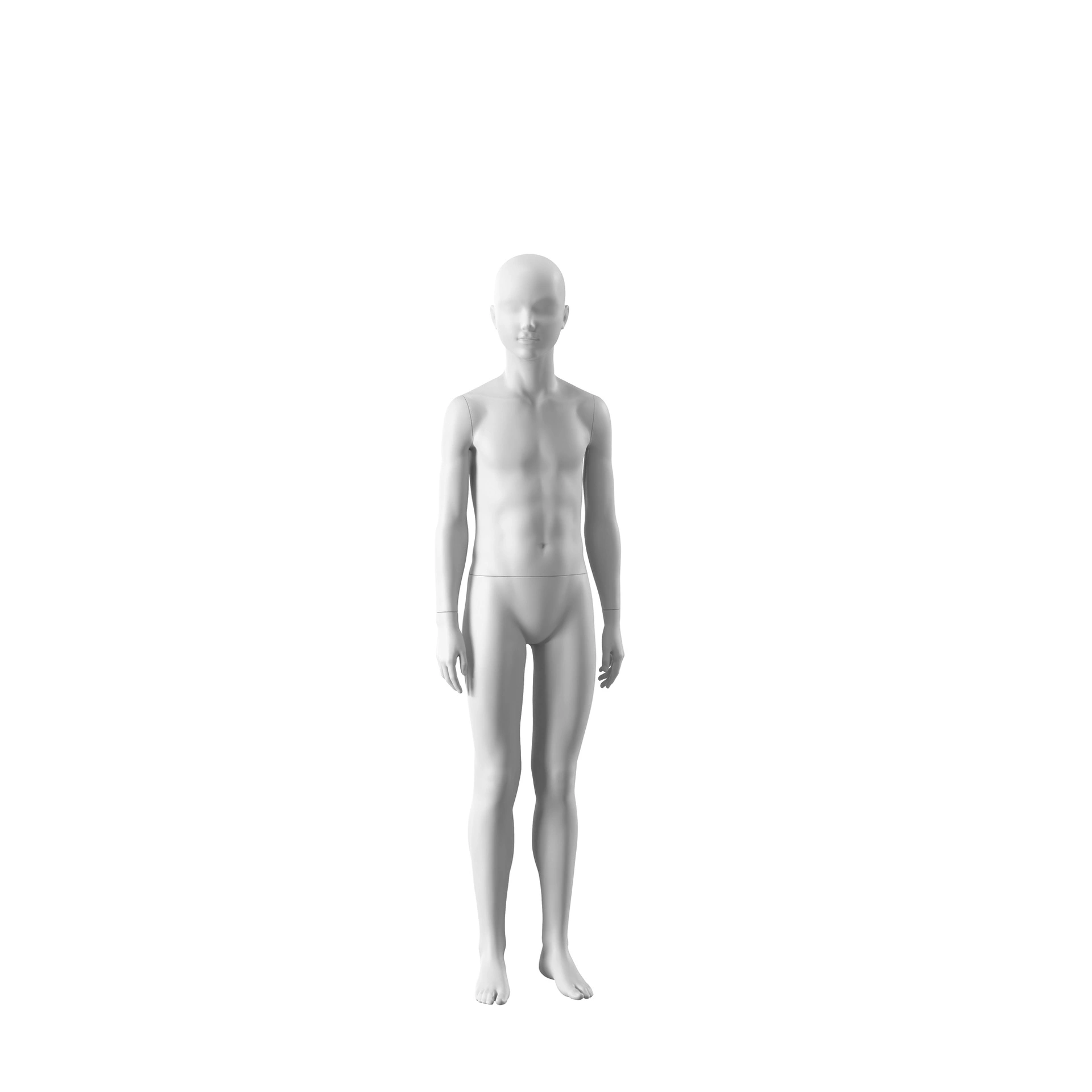 BINK - Maniquí infantil, 12 años, semi abstracto, blanco