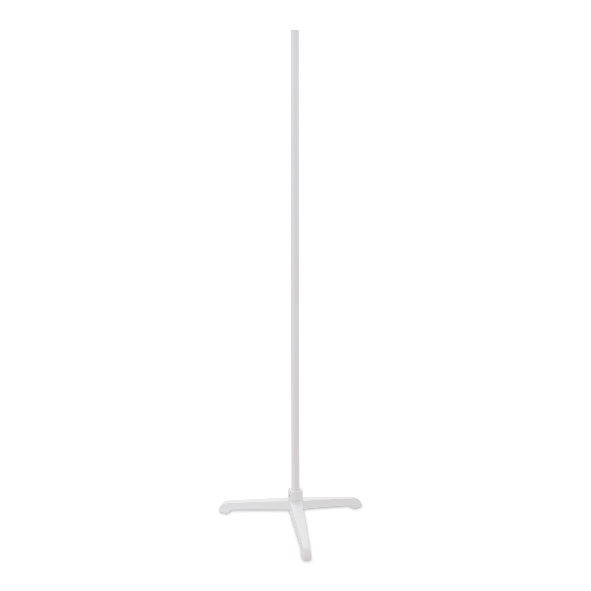 BINK - Ständer für Büste, Dreipunktstahl, Stab Länge 110 cm, Farbe weiß, Anschluss in der Mitte