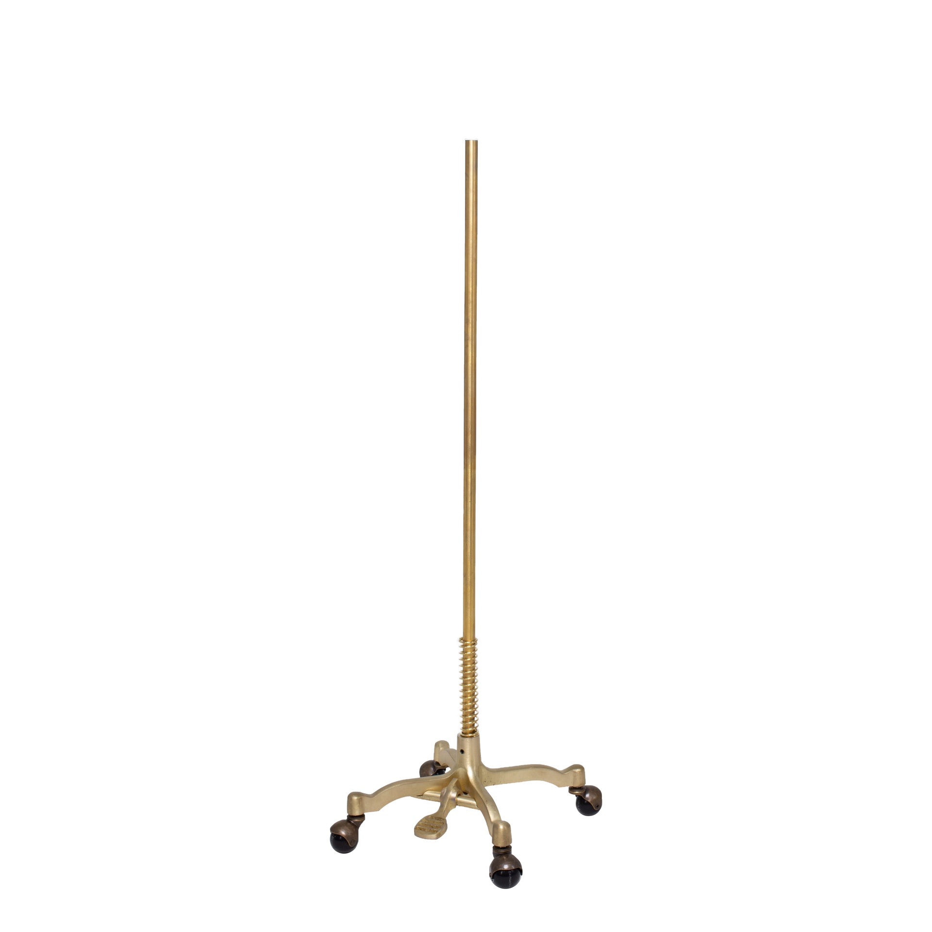 BINK - Ständer mit Rollen, Metall, Messing Gold
