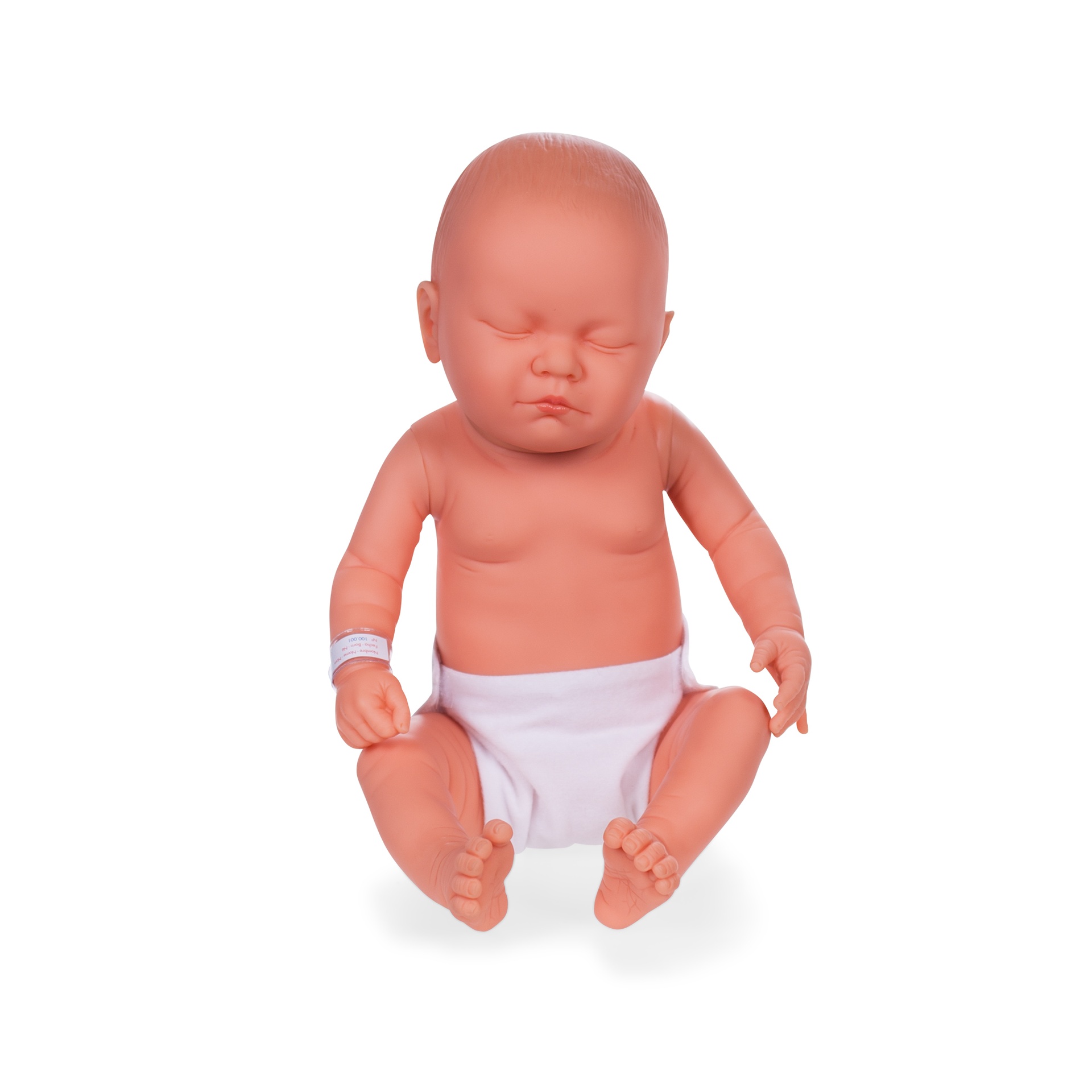BINK - Maniquí realista de bebé, piel de tono europeo, niña, colección bebé Dolls, postura 60102