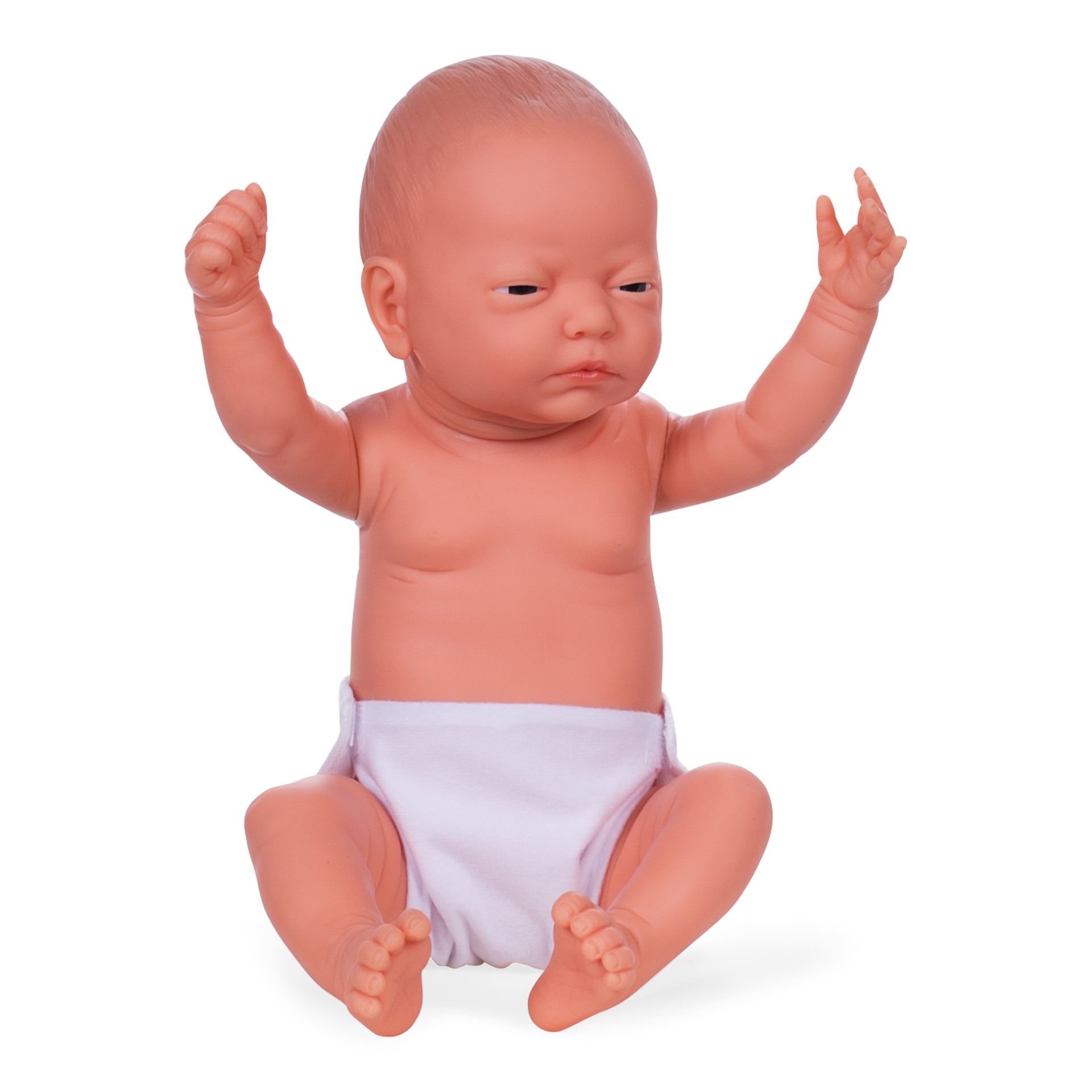 BINK - Maniquí realista de bebé, piel de tono europeo, niña, colección bebé Dolls, postura 60109