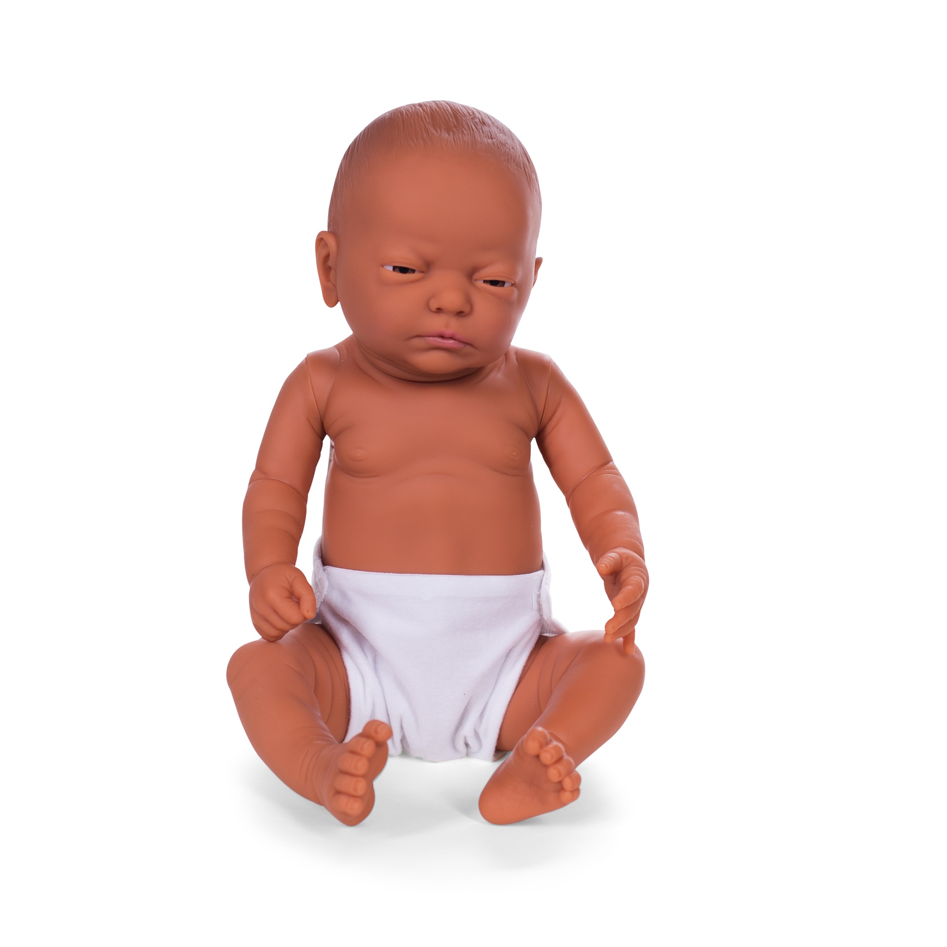 BINK - Maniquí bebé realista, color de piel asiático, niña, colección bebé Dol, postura 61109