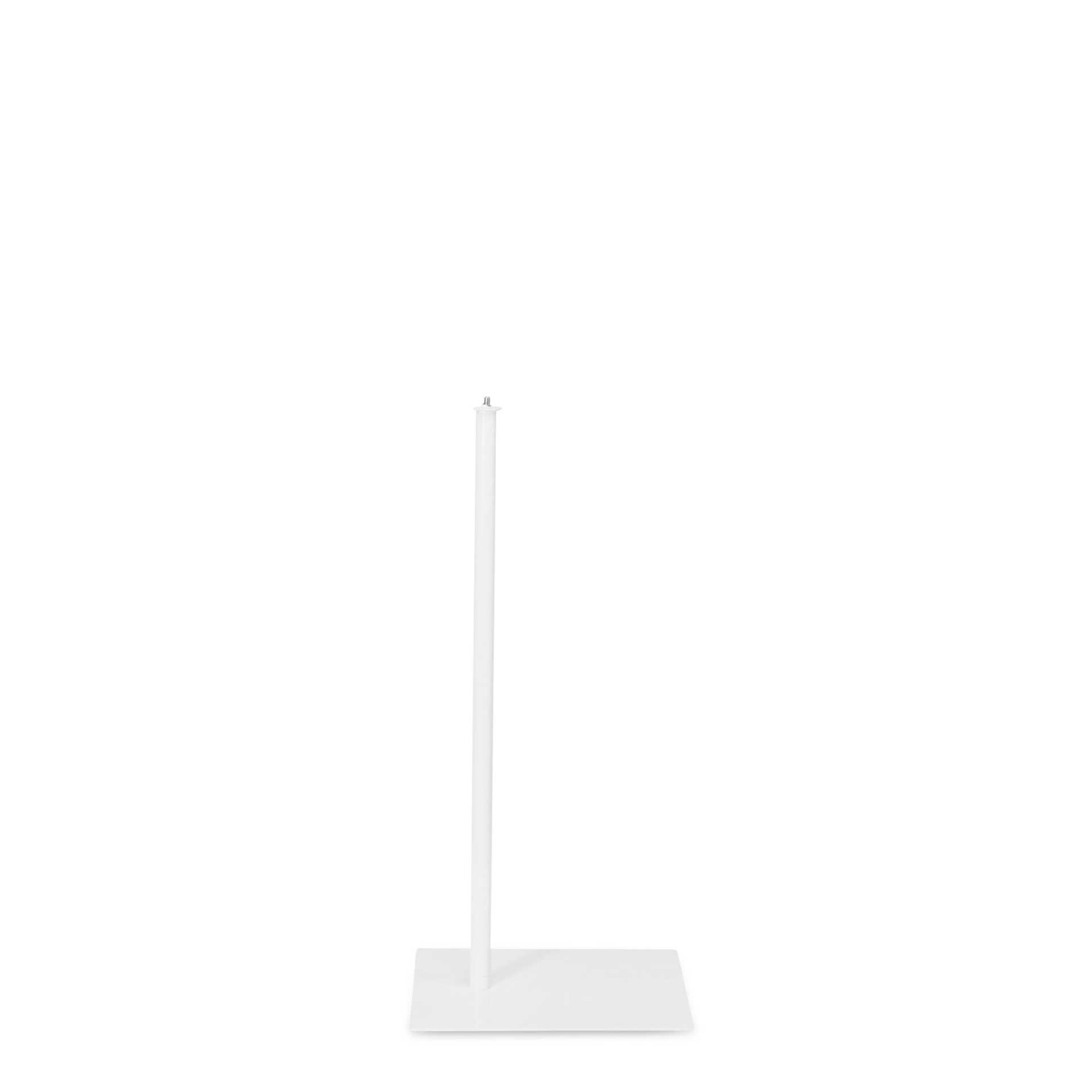 BINK - Bust stand with M10 thread, adjustable height, powder-coated white