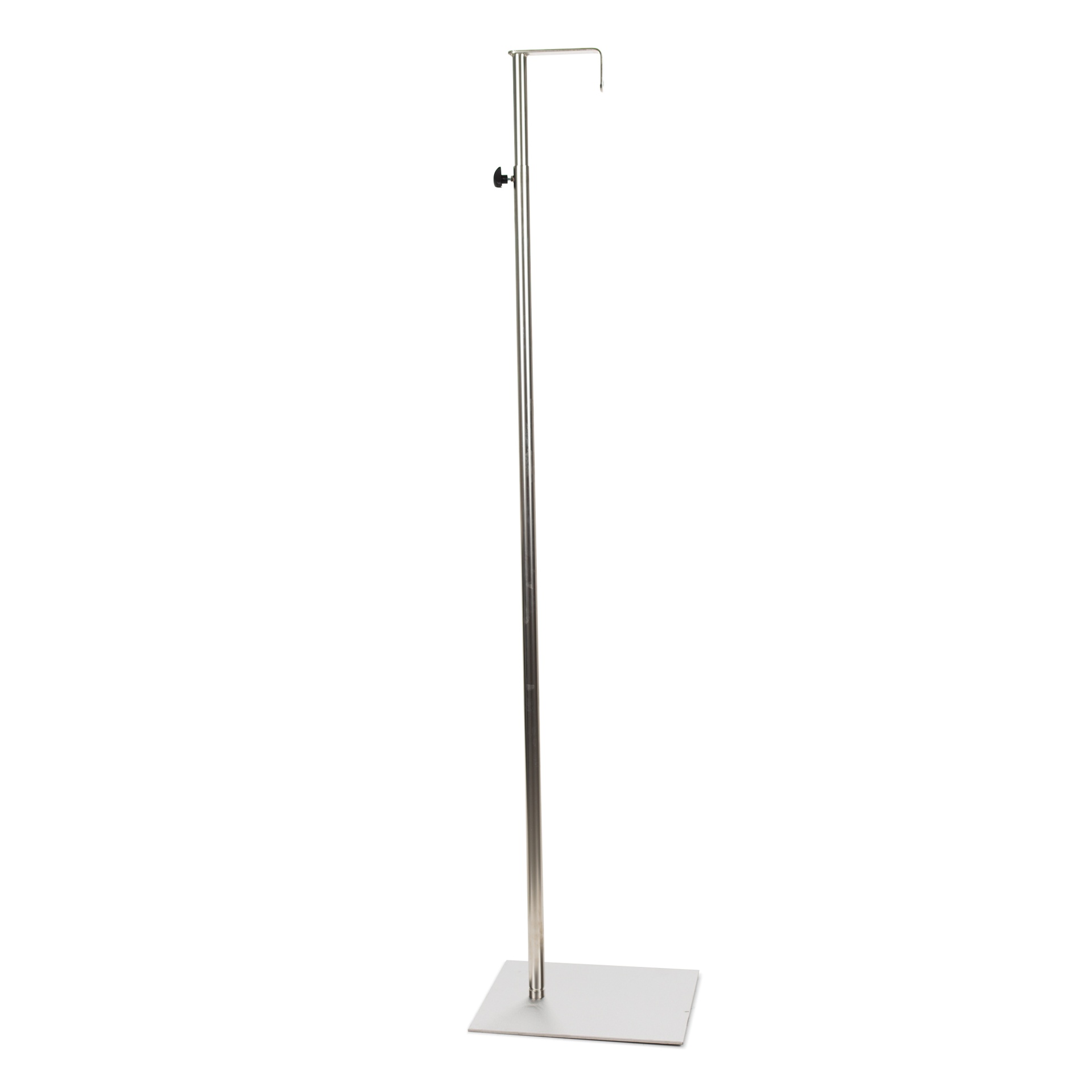 BINK - Stand for neck connection for busts and torsos, adjustable height, brushed steel