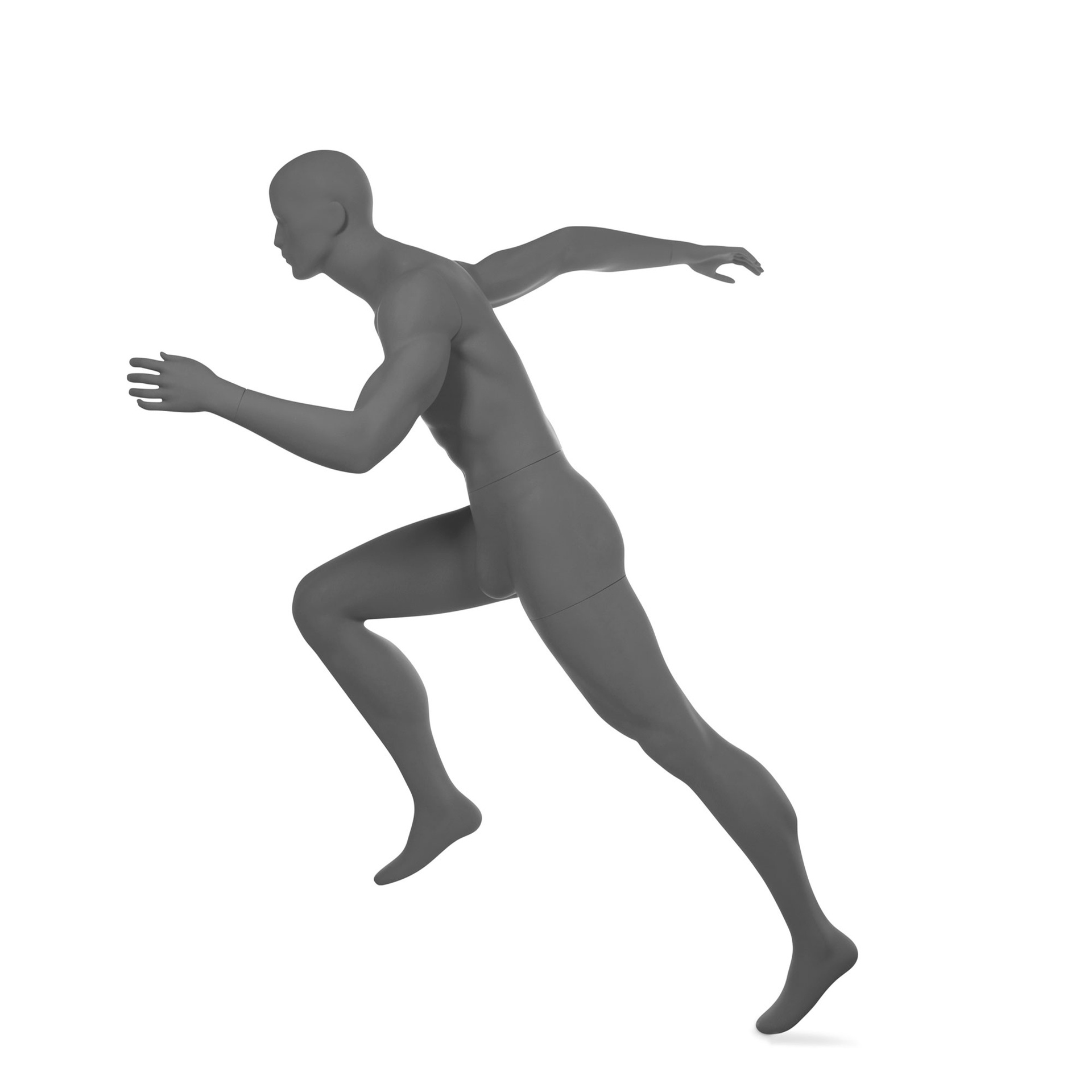 BINK - Herenetalagepop abstract hoofd, sprinter TopSports