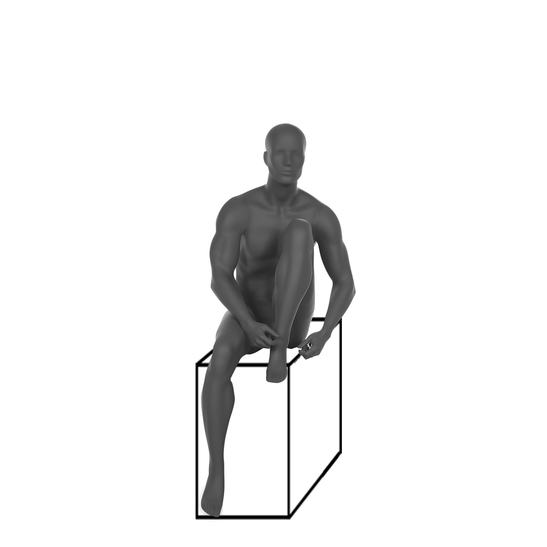 BINK - Herenetalagepop abstract hoofd, zitter Top Sports