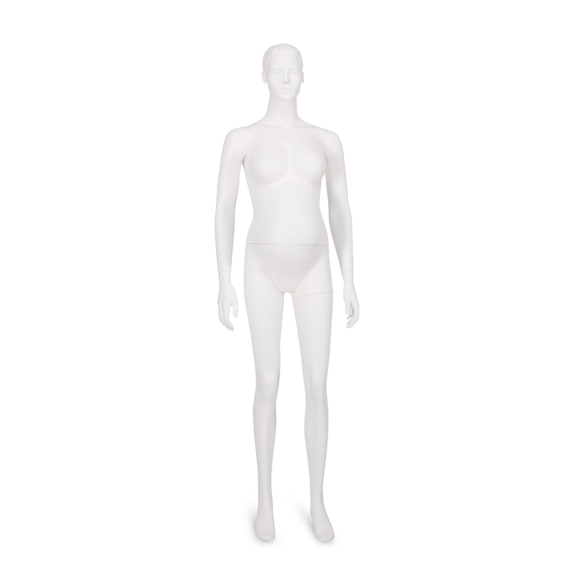 BINK - Femenino pregnant maniquí, FRP, blanco