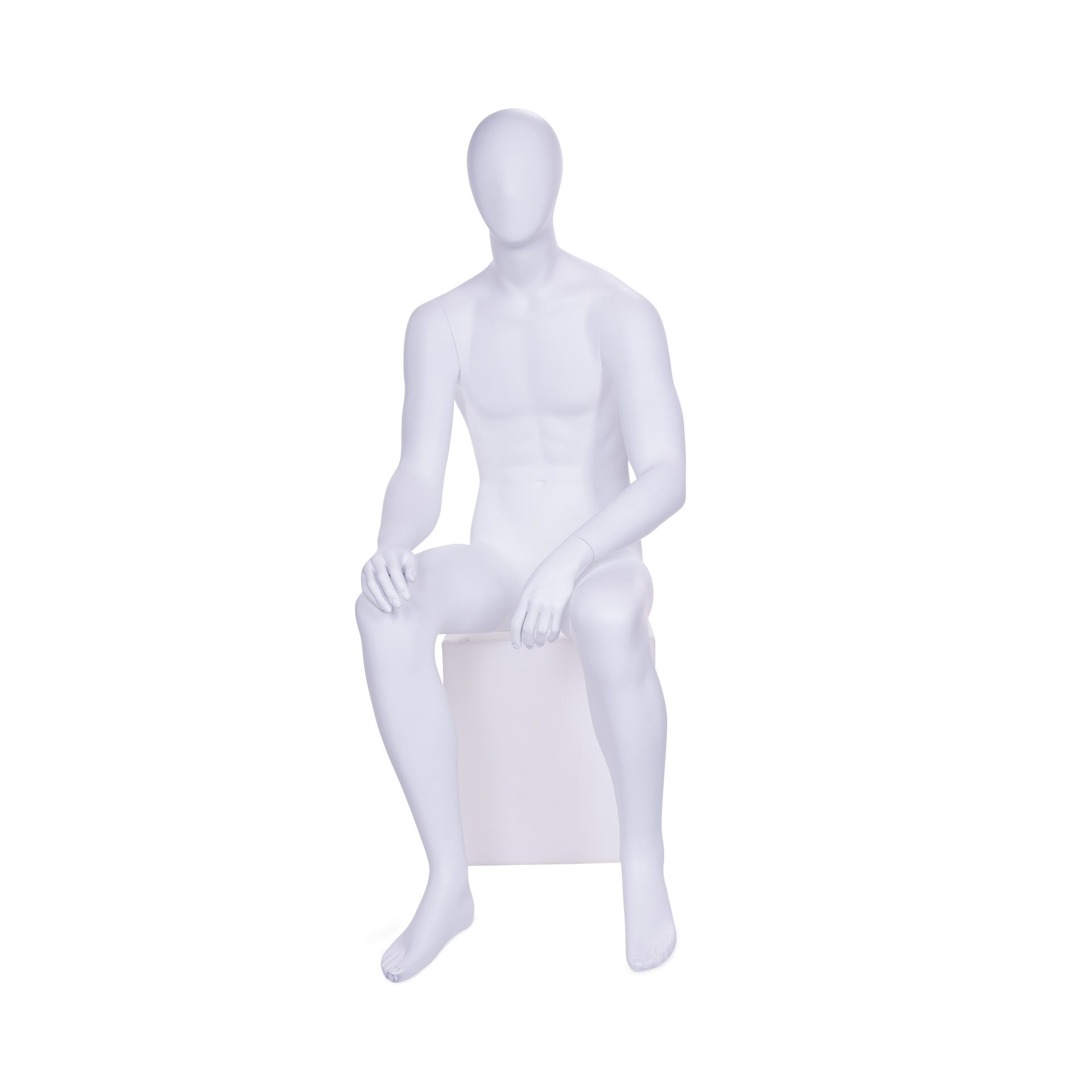 BINK - Vermietung von Herrenschaufensterfigur, weiss