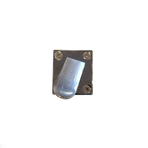 Rotational hook fitting, chromed finish