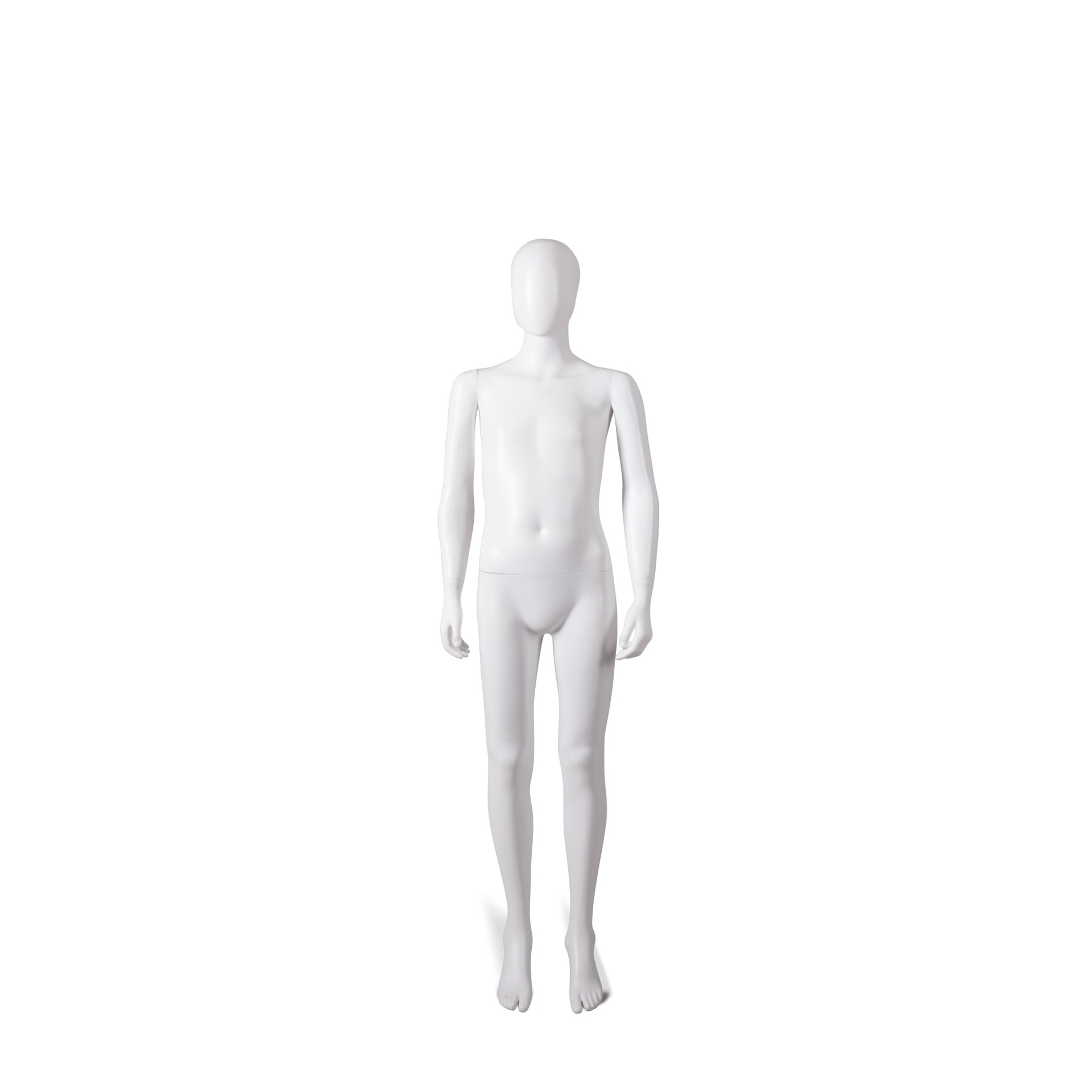 BINK - Maniquí infantil, 12 años, cabeza desmontable, blanco mate, postura de pie 24