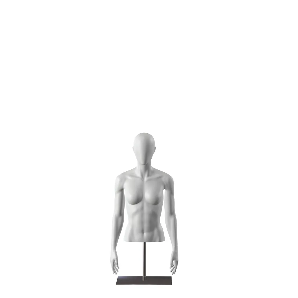 BINK - Buste sportif sans jambes, femme, base métallique, pose 251