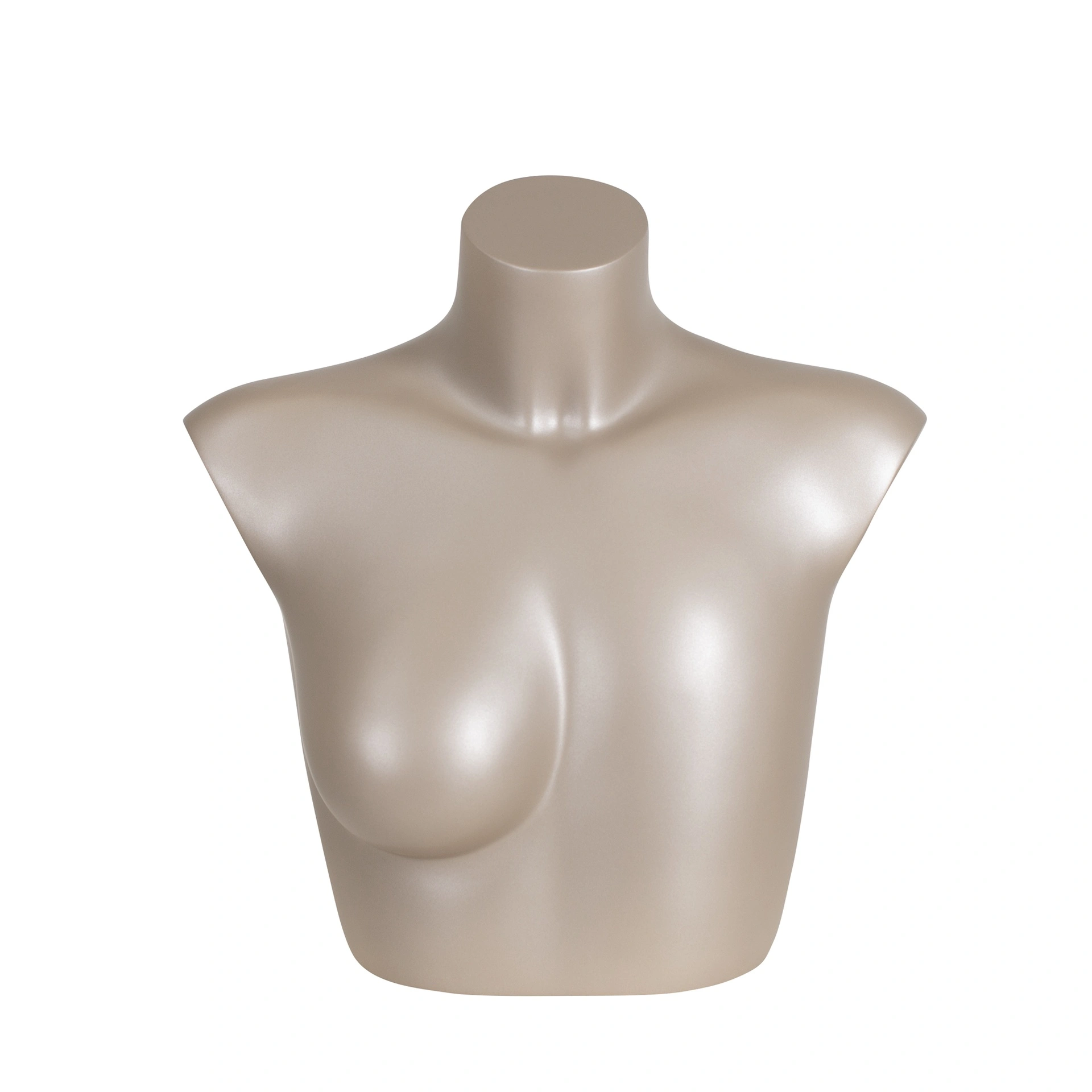 BINK - Damenbüste, Sensual, Cup, Bronze-Metallic-Hautfarbe