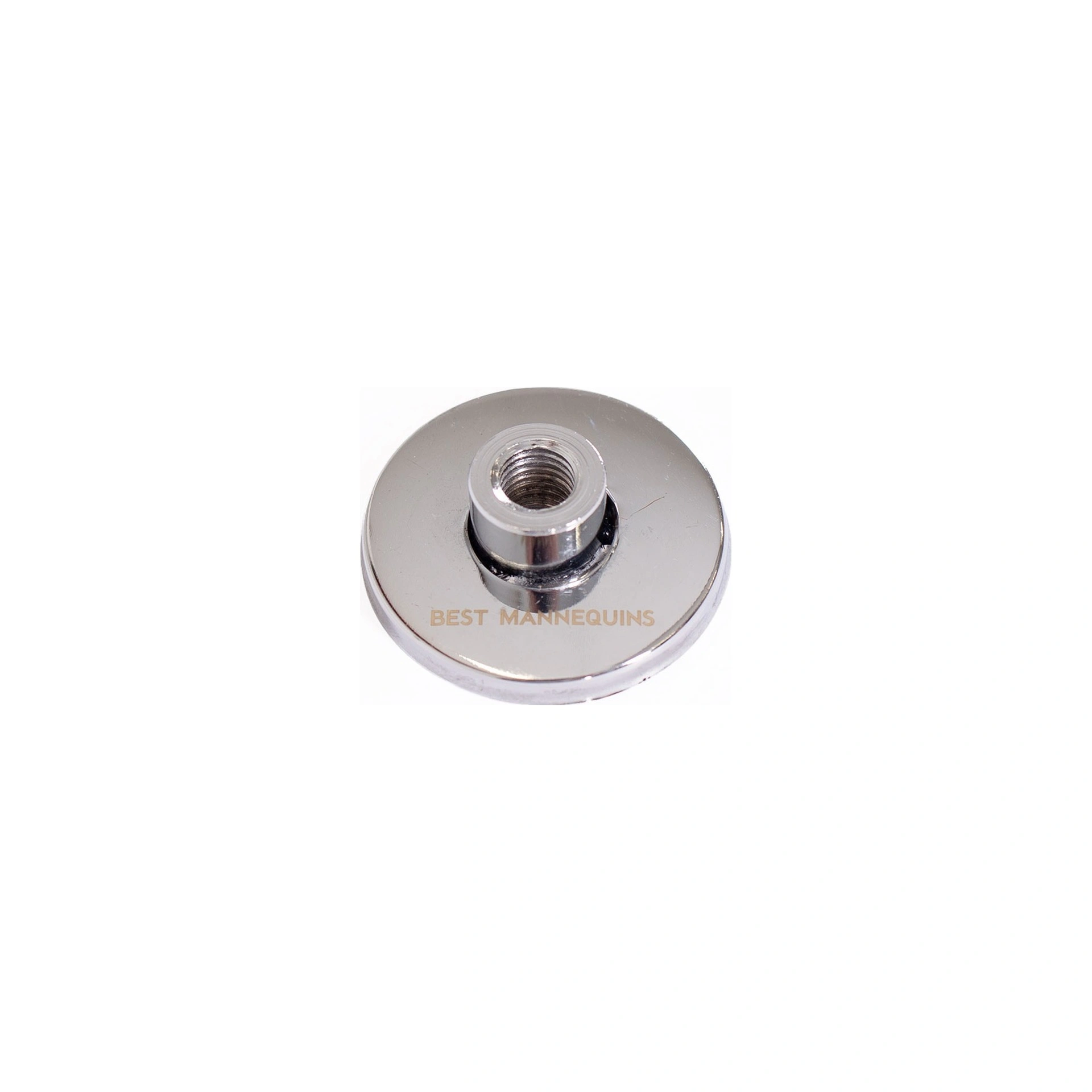 BINK - Connector for base, steel, silver chrome
