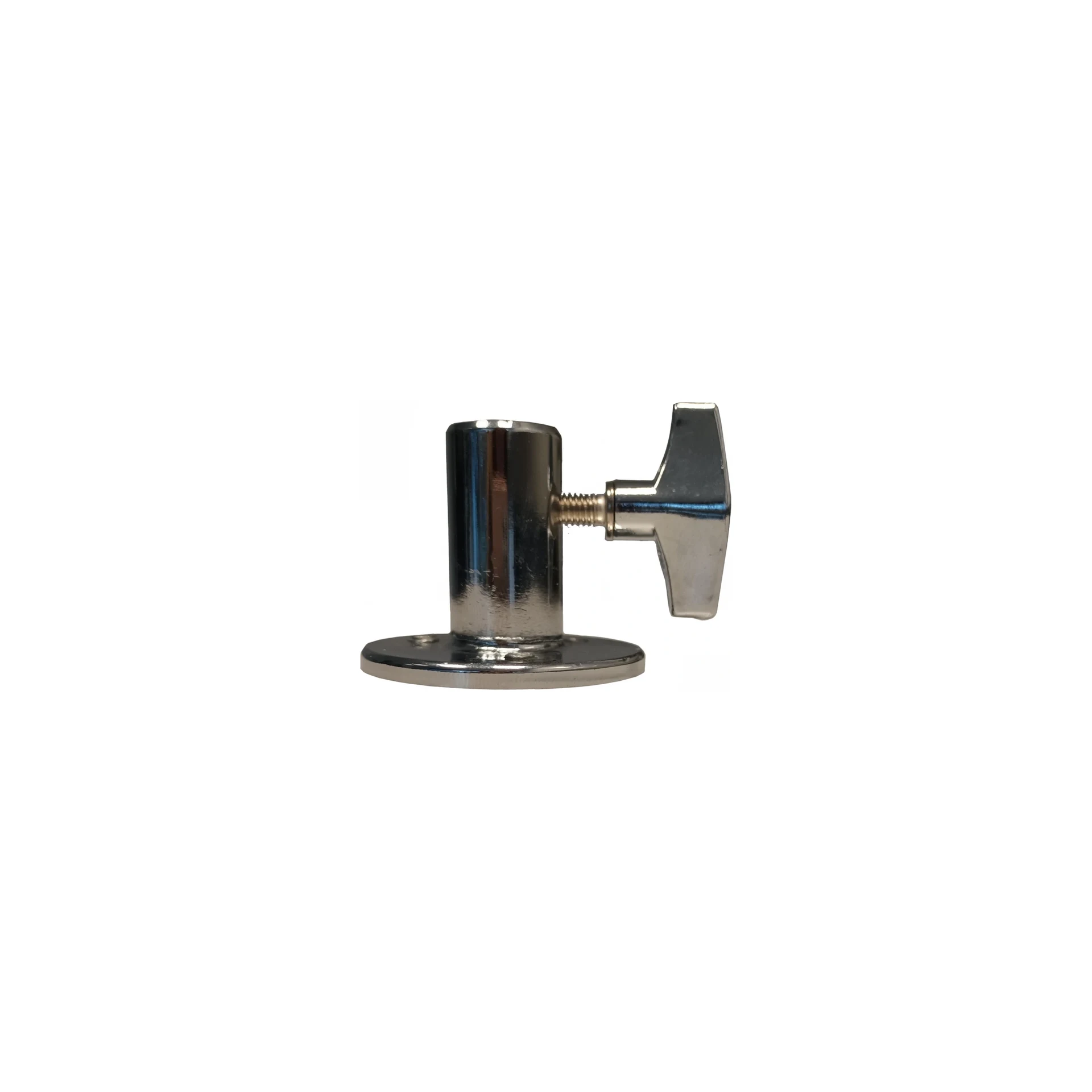 BINK - Base connector for calfpin, chromed metal
