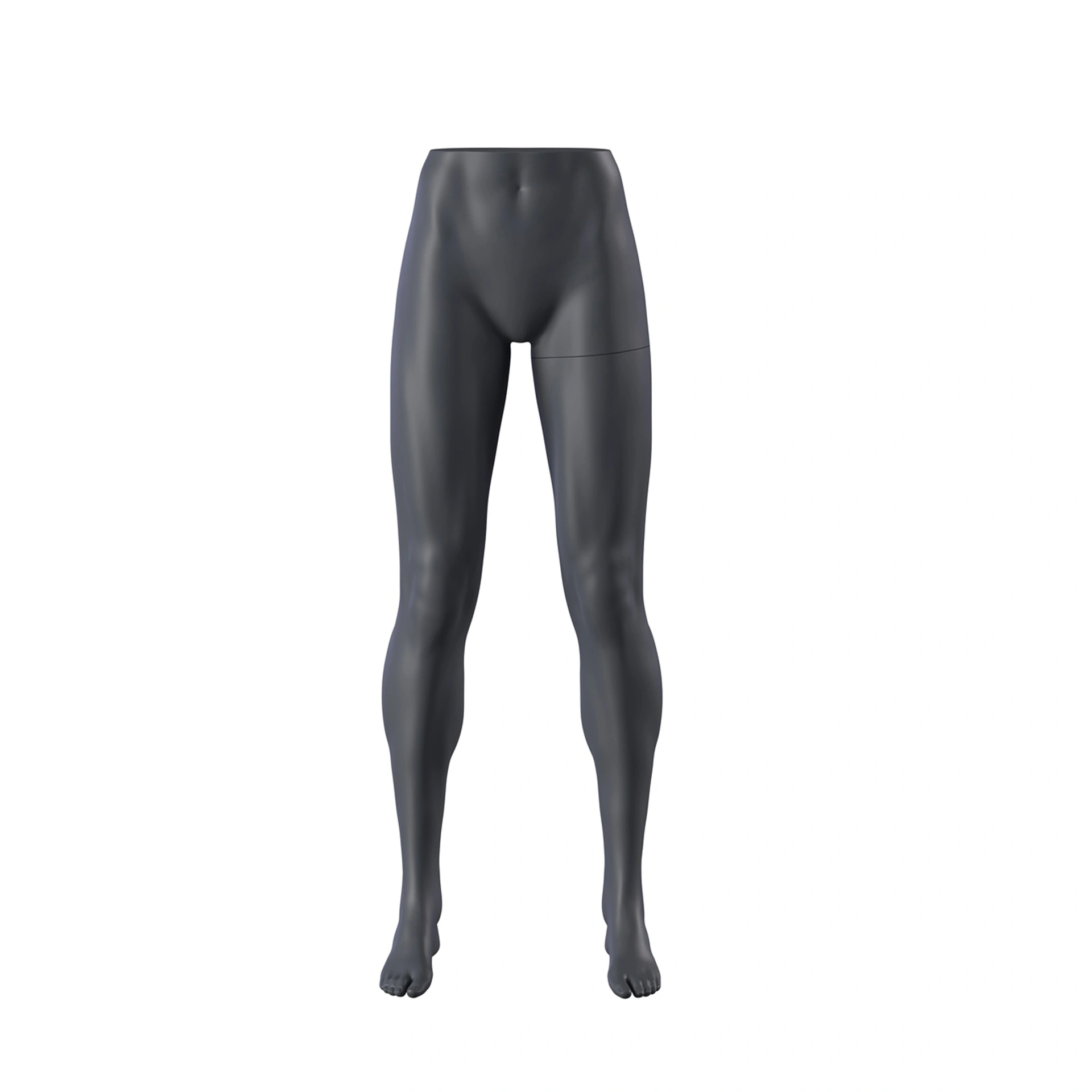 BINK - Expositor de piernas femeninas, presentación de pantalones, FRP, gris grafito, postura 199