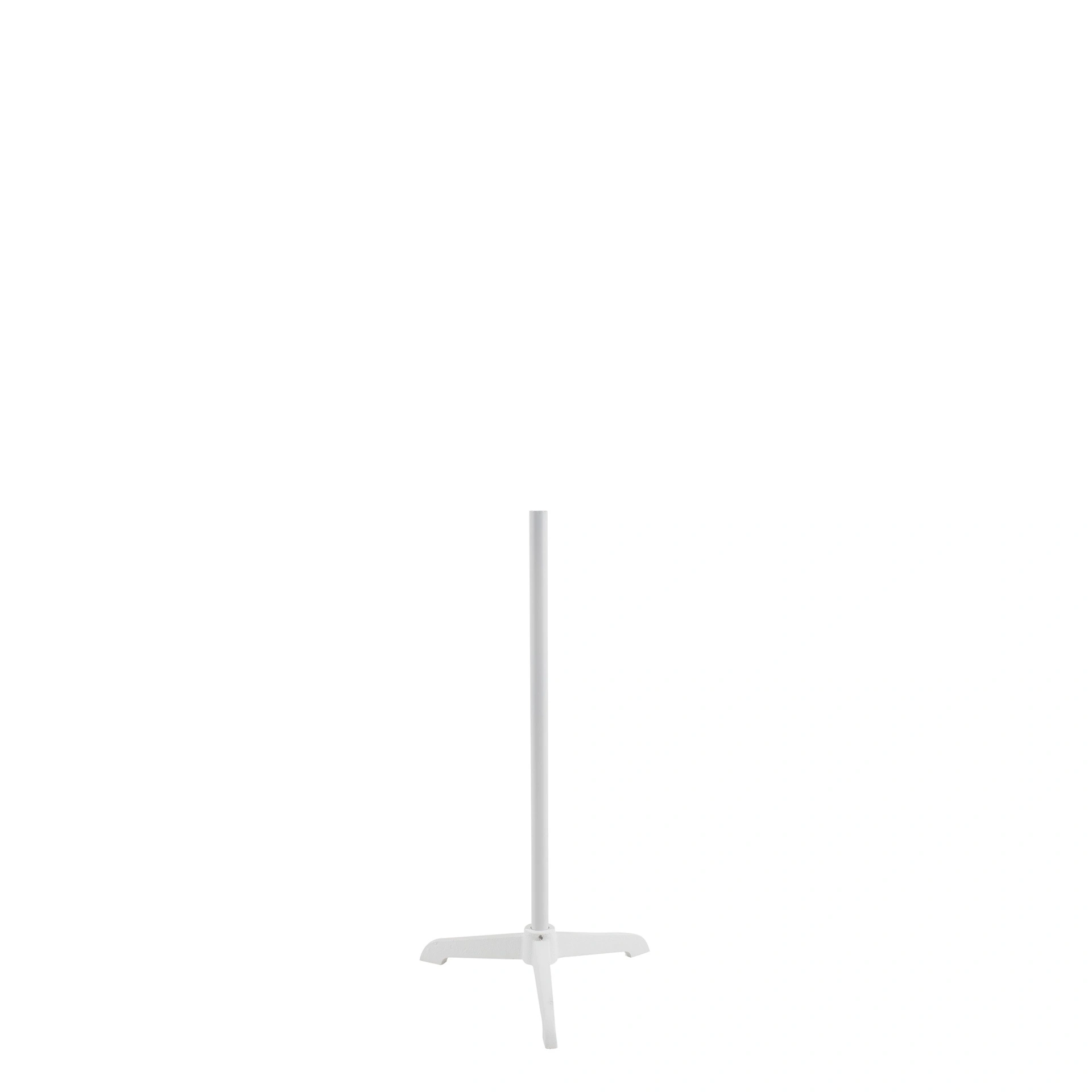 BINK - Soporte para busto con conexión central, para bustos infantiles de 0 a 6 años, 55 cm, trípode, blanco