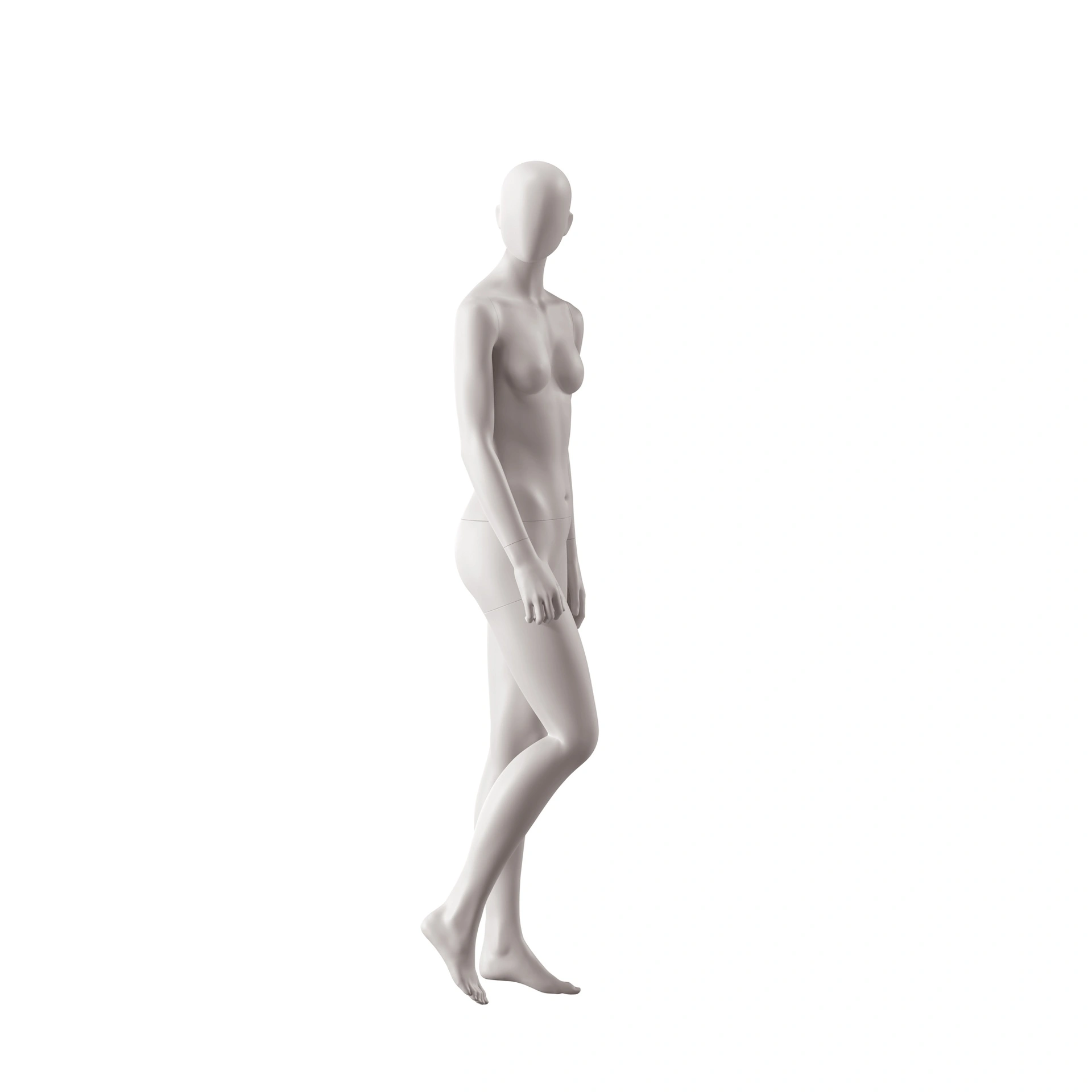 BINK - Dames mannequin, collectie NXT - gen Z, kleur lichtgrijs, staande pose 006
