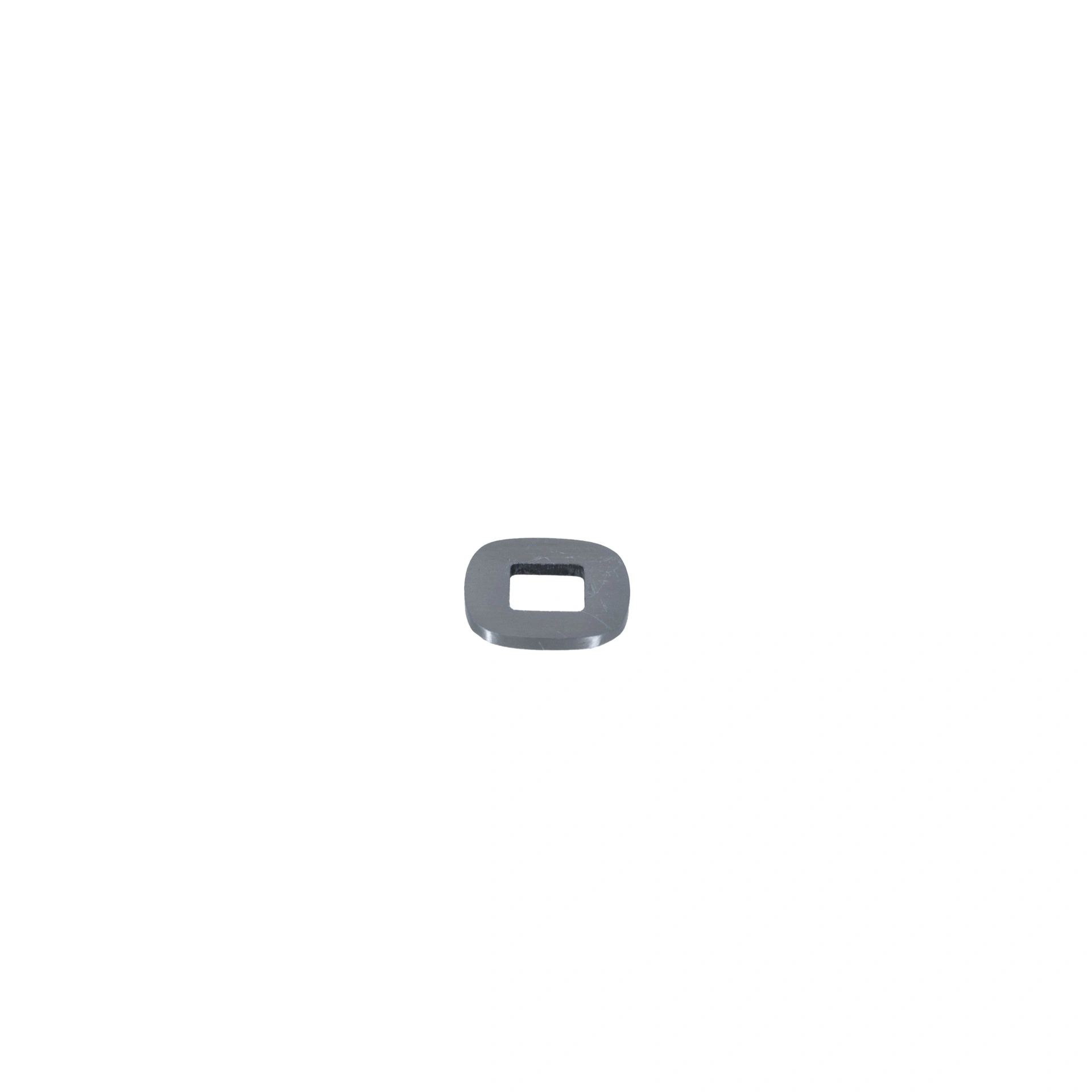 BINK - Square coverplate, Forme, brushed stainless steel